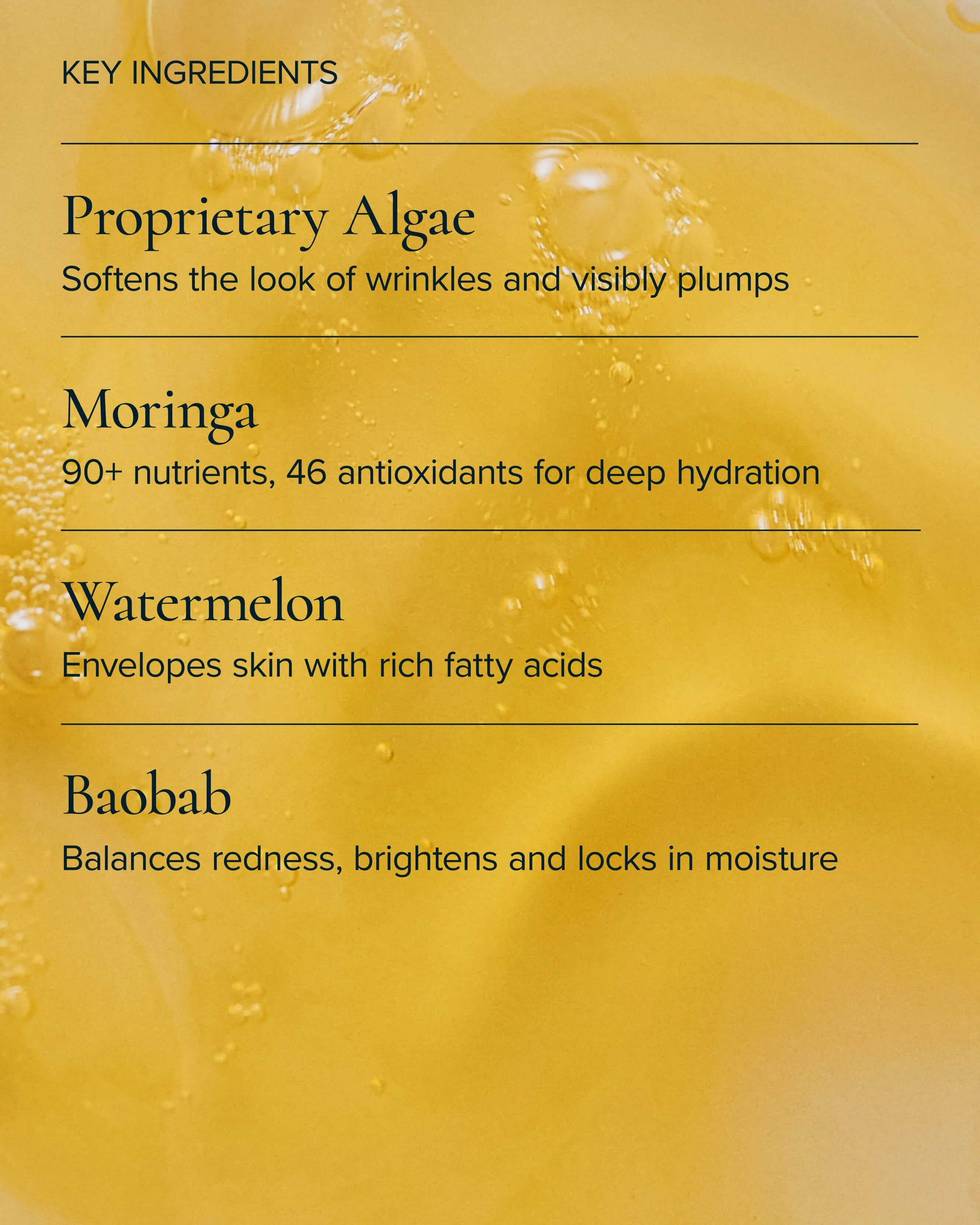 Universal Hydrating Face Oil for Anti-Aging and Glow with Algae + Moringa - Image 13