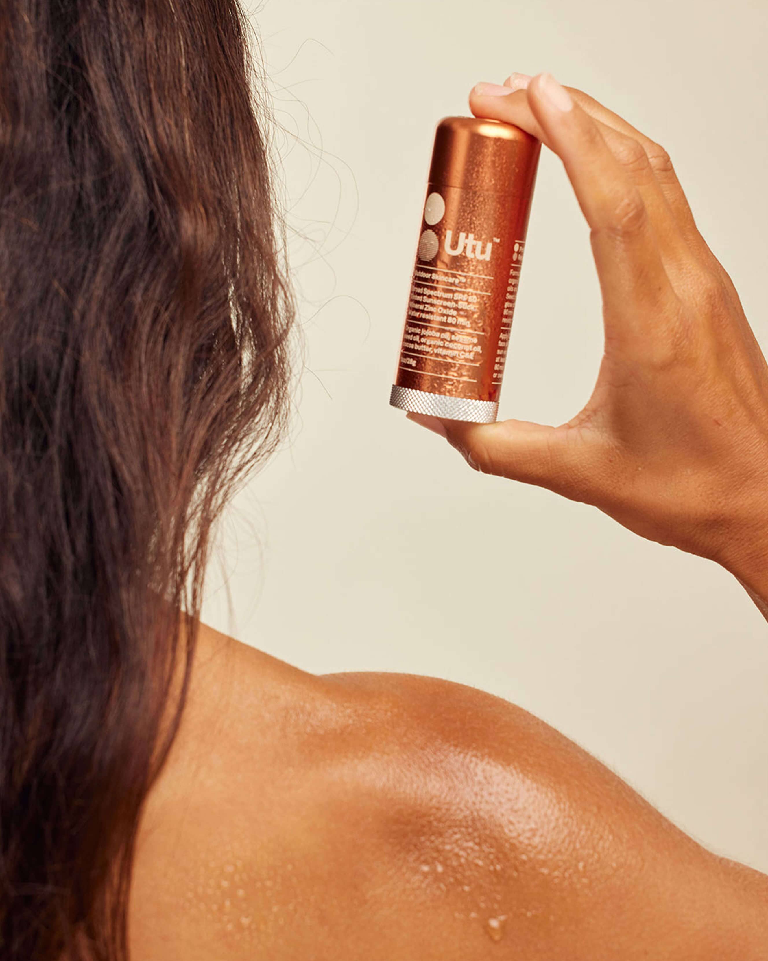 SPF50 Lightly Tinted Mineral Sunscreen Stick - Image 5