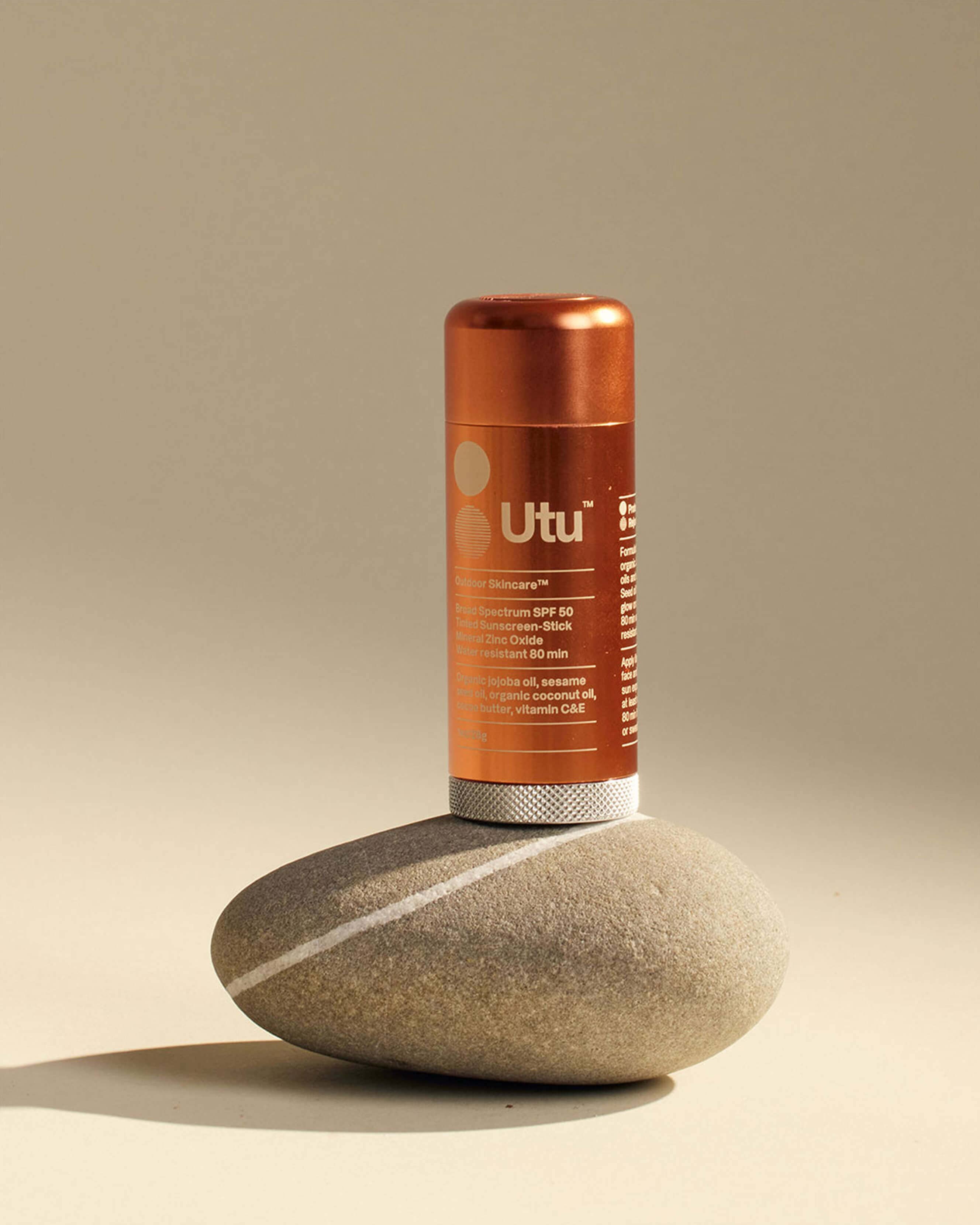 SPF50 Lightly Tinted Mineral Sunscreen Stick - Image 7