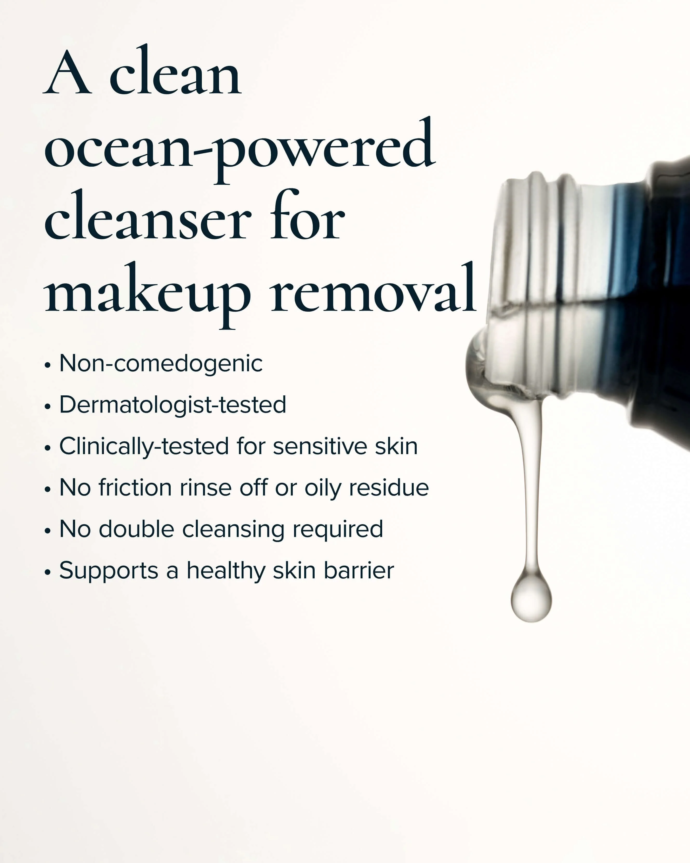 Algae Enzyme Cleansing Oil Makeup Remover with Chia + Moringa - Image 15