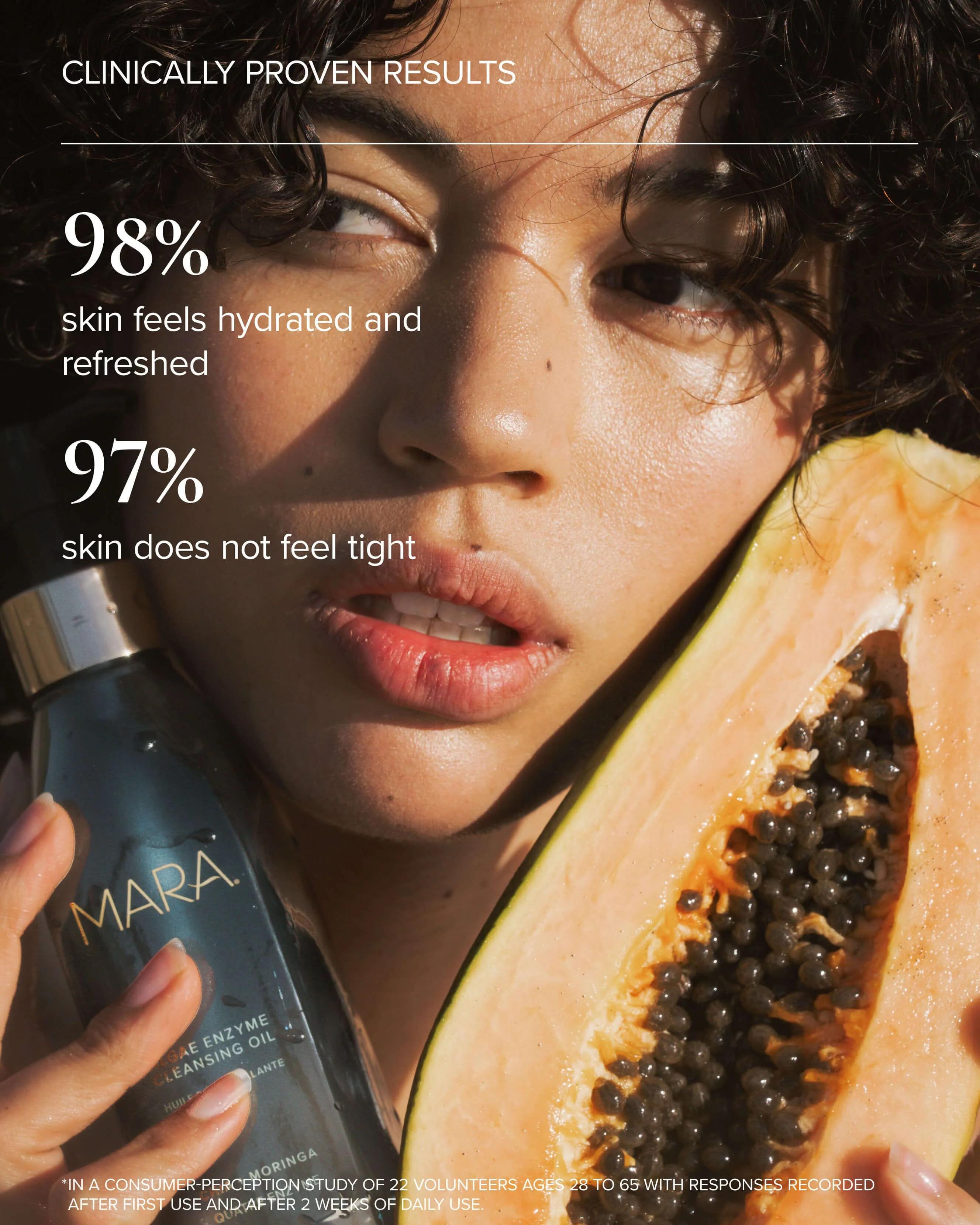 Algae Enzyme Cleansing Oil Makeup Remover with Chia + Moringa - Image 6