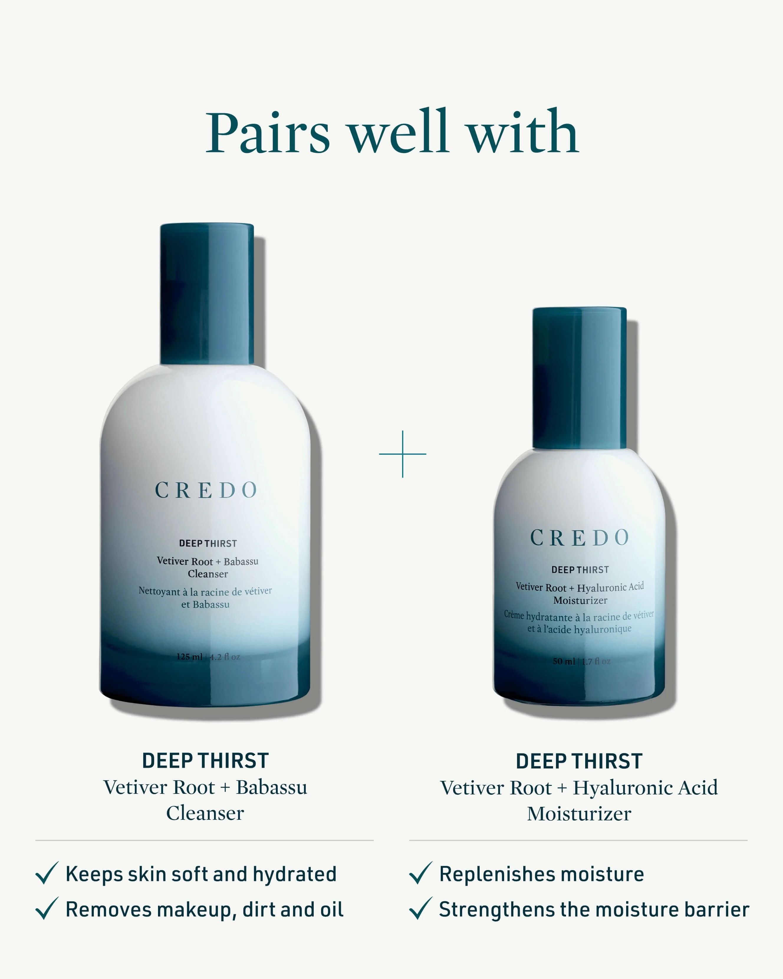 Deep Thirst Vetiver Root + Babassu Cleanser for Dry Skin - Image 11