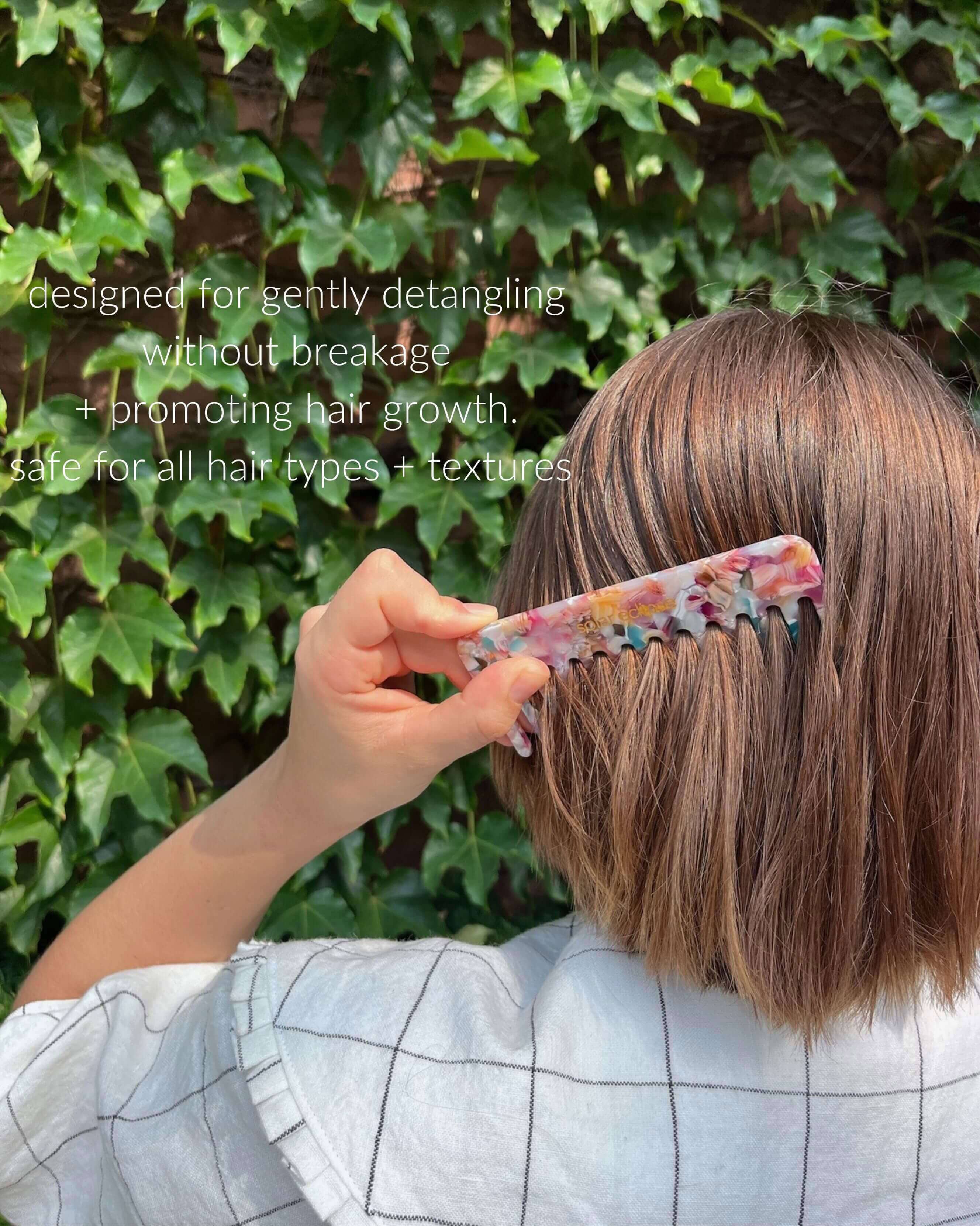 Detangling Wide Tooth Hair Comb - Image 8