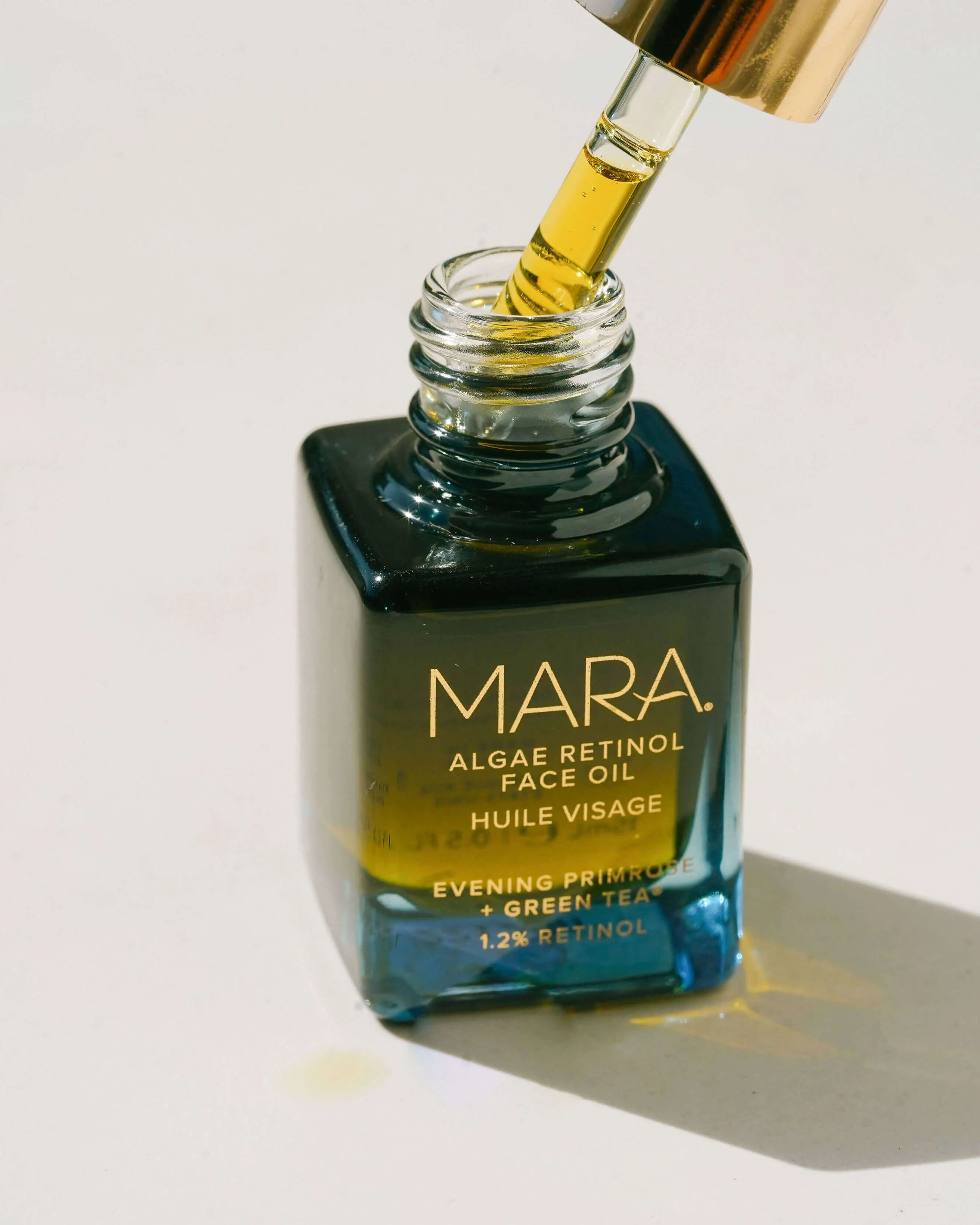 1.2% Clean Algae Retinol Face Oil for Anti-Aging and Wrinkles with Green Tea - Image 4