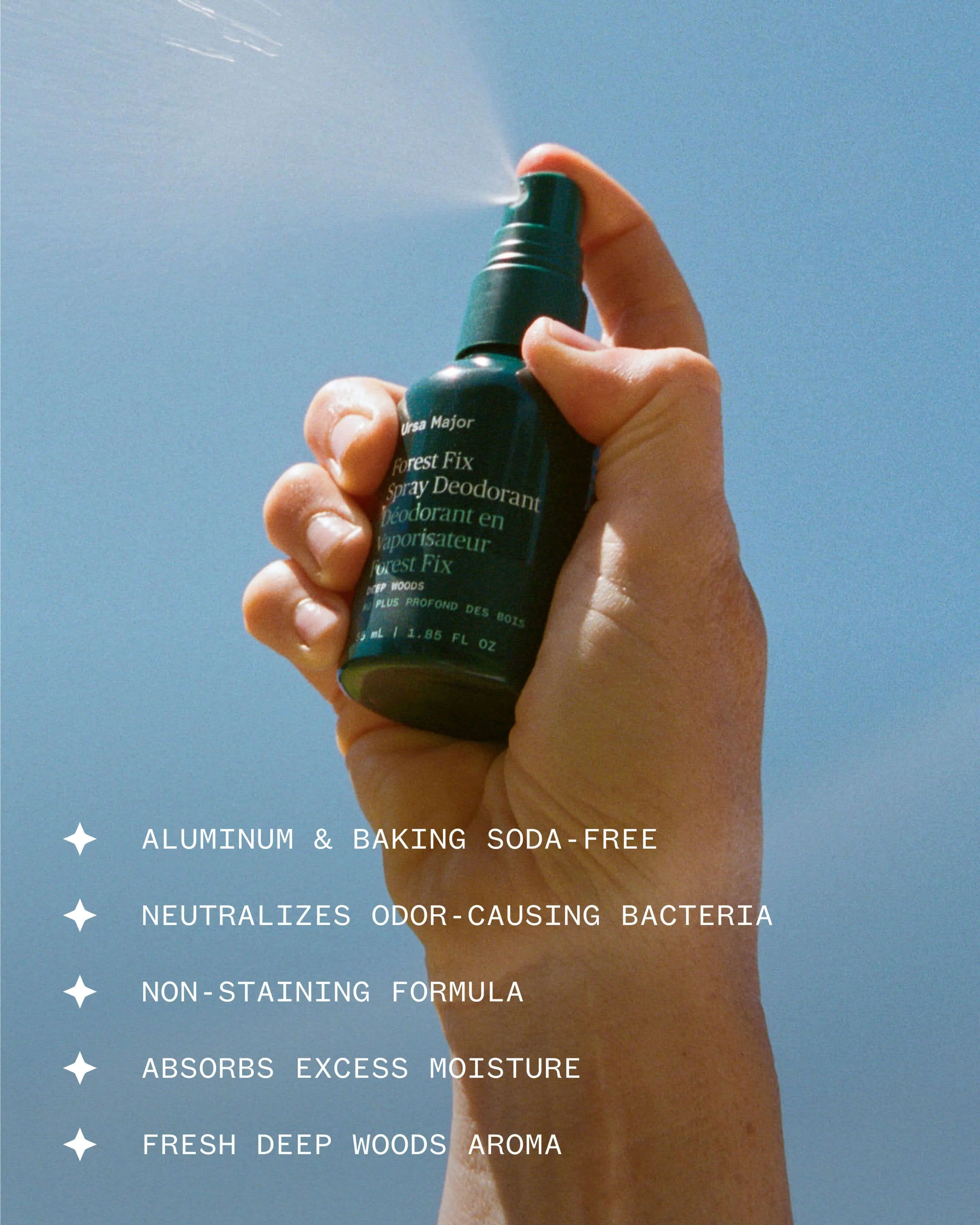 Forest Fix Spray Deodorant with Sage & Sandalwood - Image 4