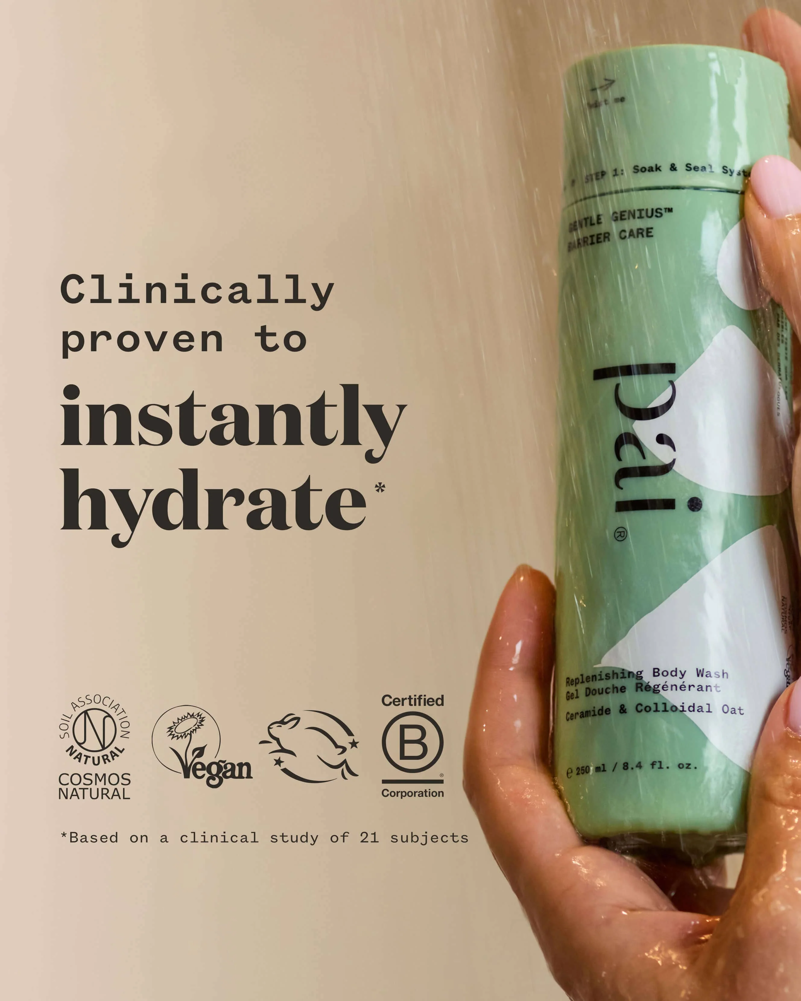 GENTLE GENIUS™ Barrier Care Replenishing Body Wash - Image 3