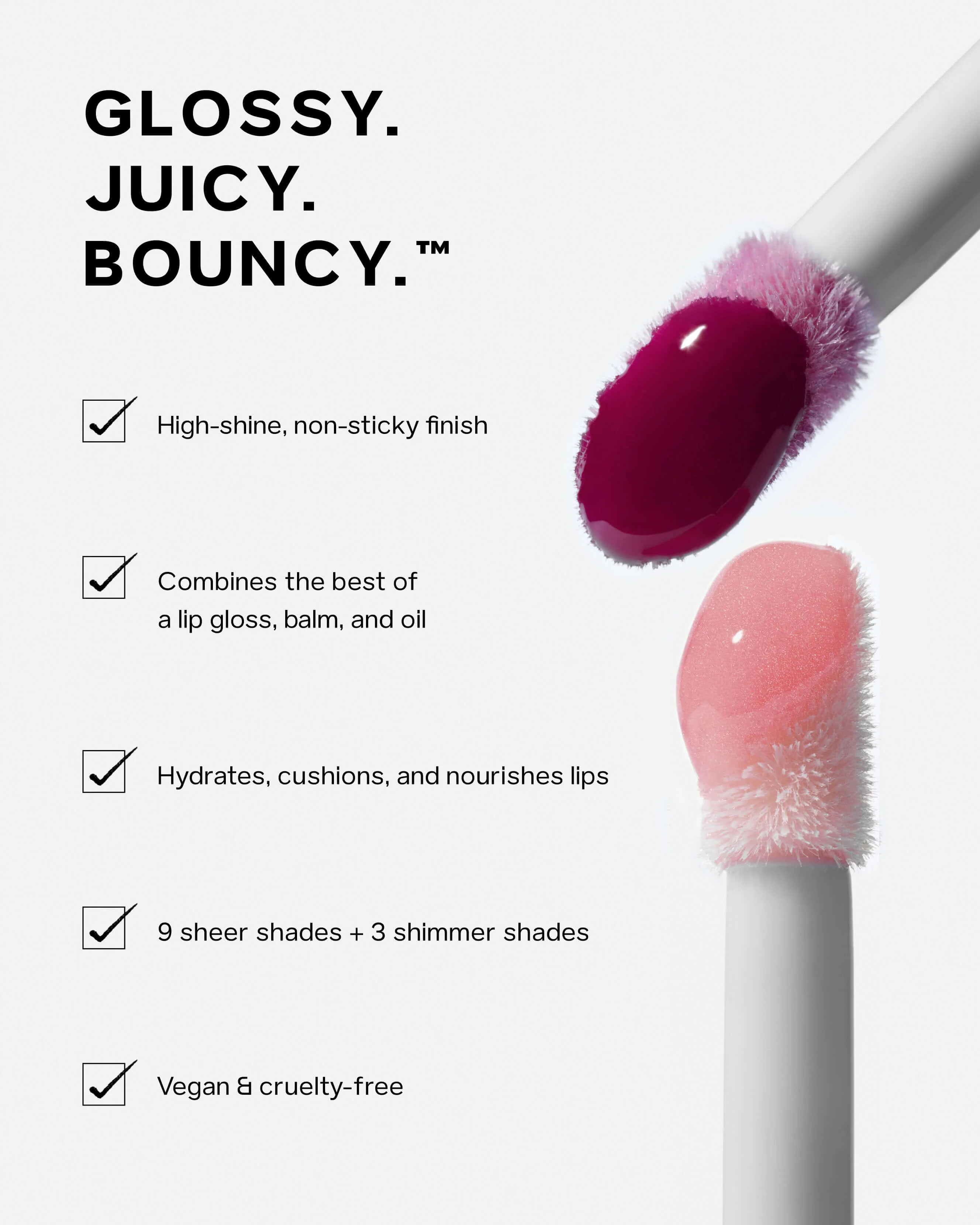 Glossybounce High-Shine Hydrating Lip Gloss Oil - Image 53