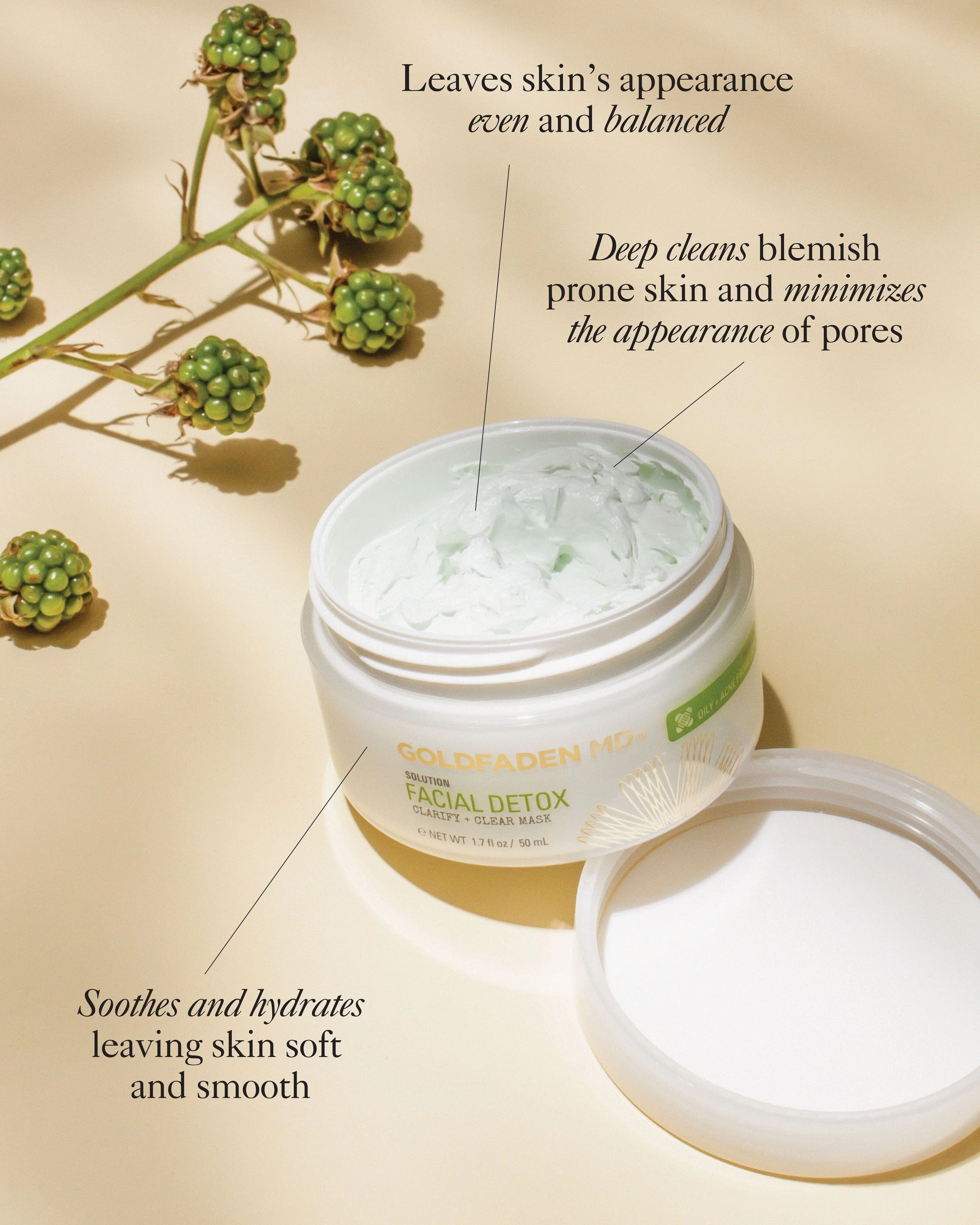Facial Detox Pore Clarifying Mask - Image 3