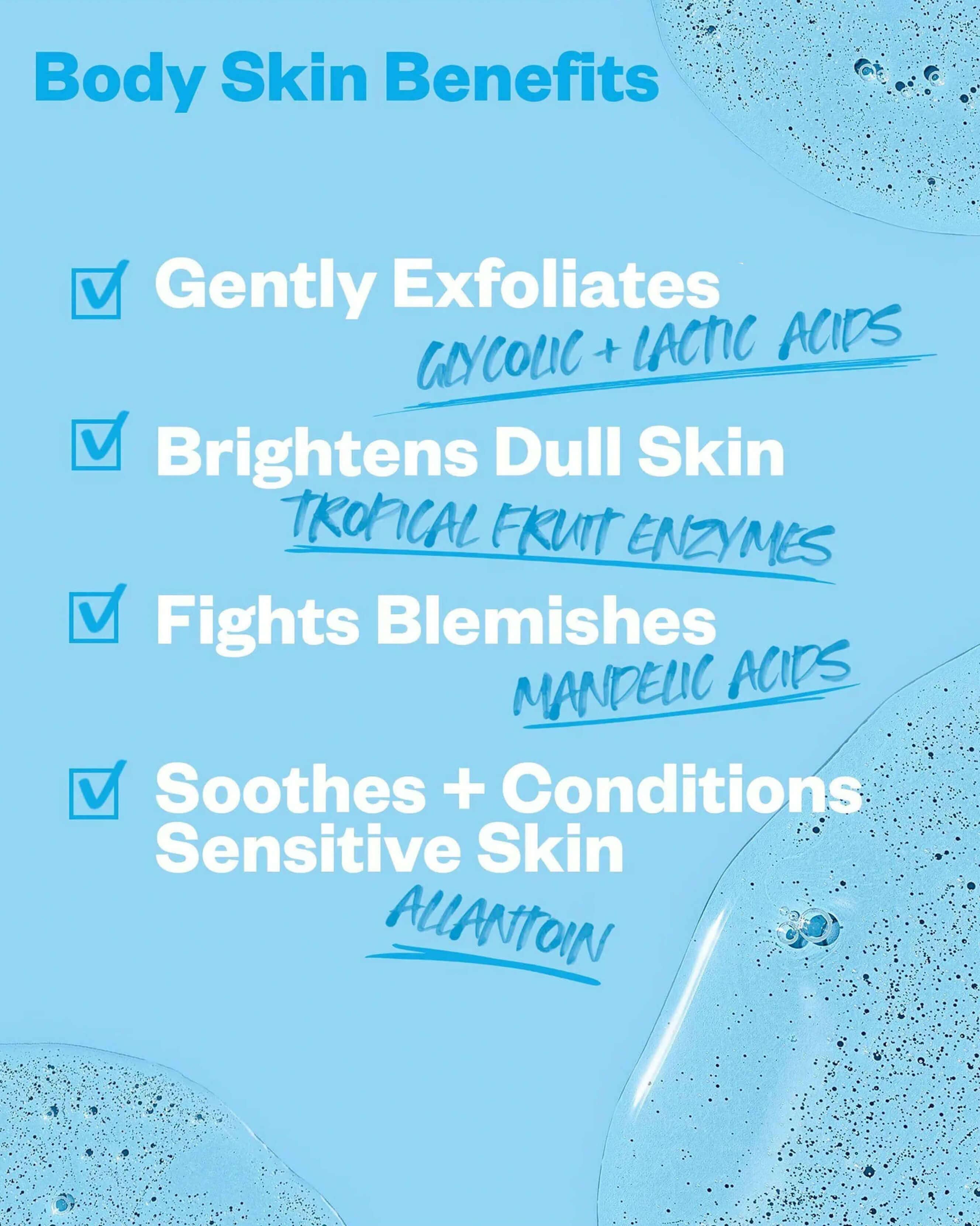Good Body Skin AHA + Enzyme Exfoliating Body Wash - Image 4