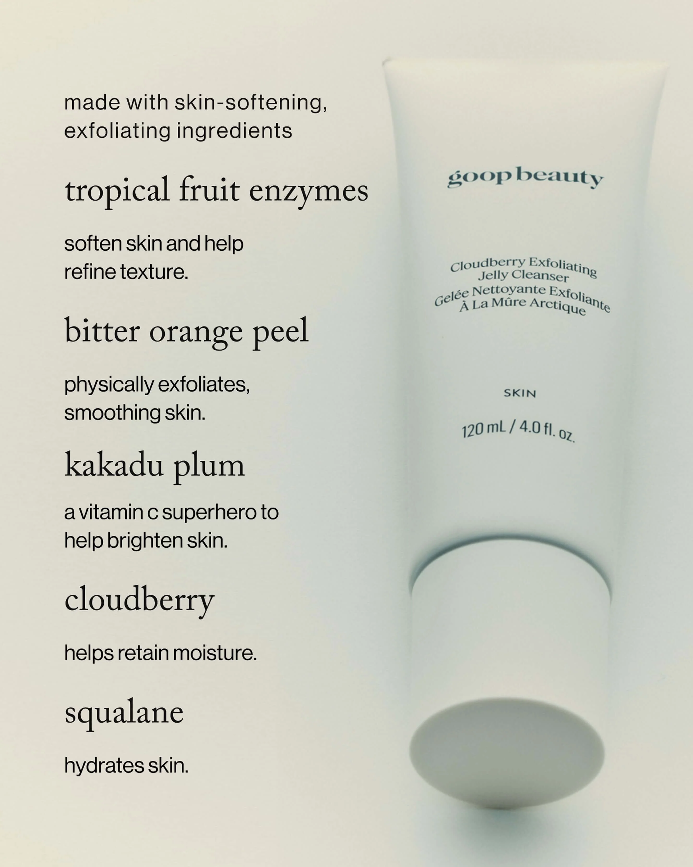 GOOPGLOW Cloudberry Exfoliating Jelly Cleanser - Image 5