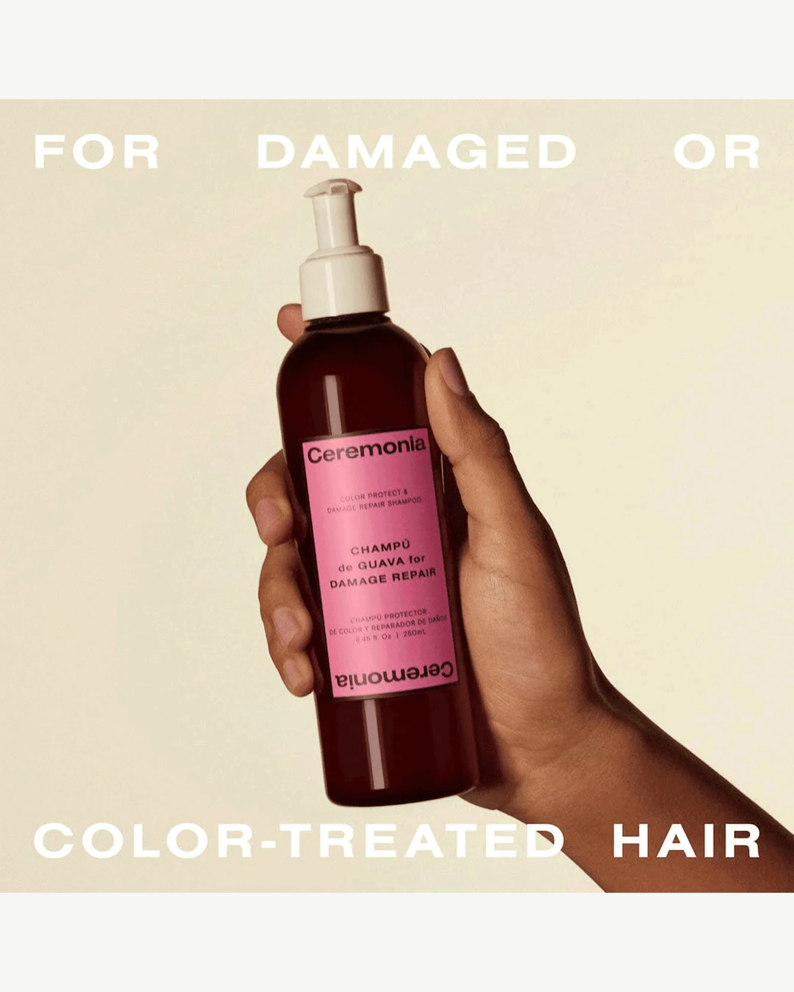 Guava Shampoo for Color Treated Hair and Damage Repair - Image 3