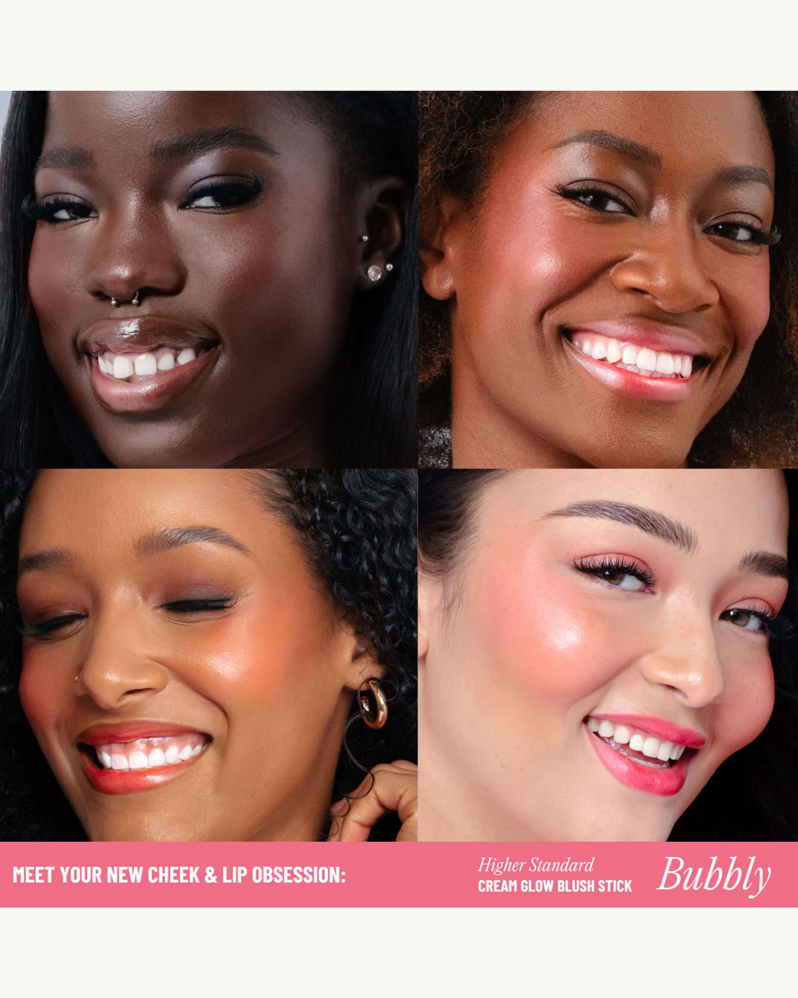 Higher Standard Cream Glow Blush Stick - Image 11