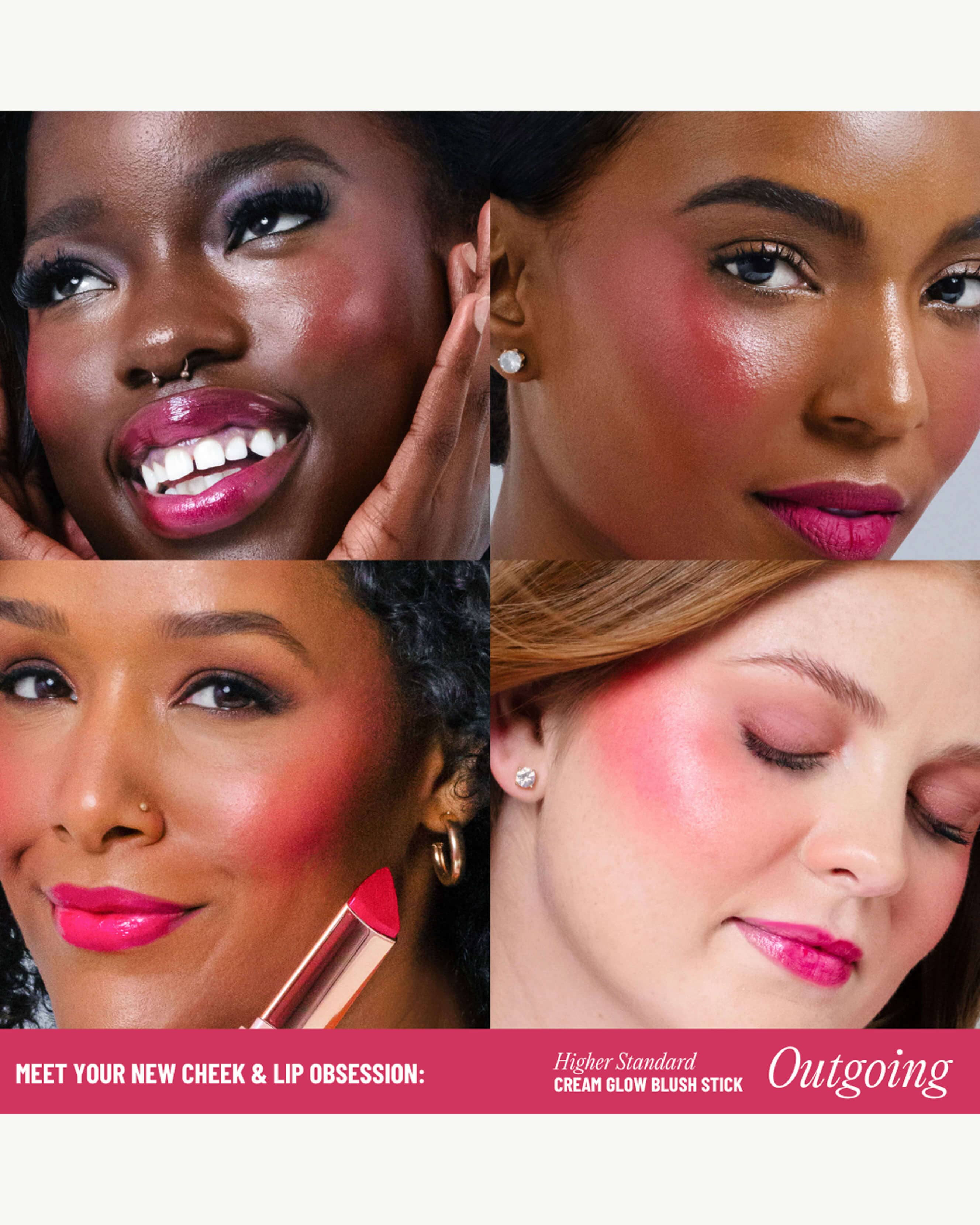 Higher Standard Cream Glow Blush Stick - Image 23