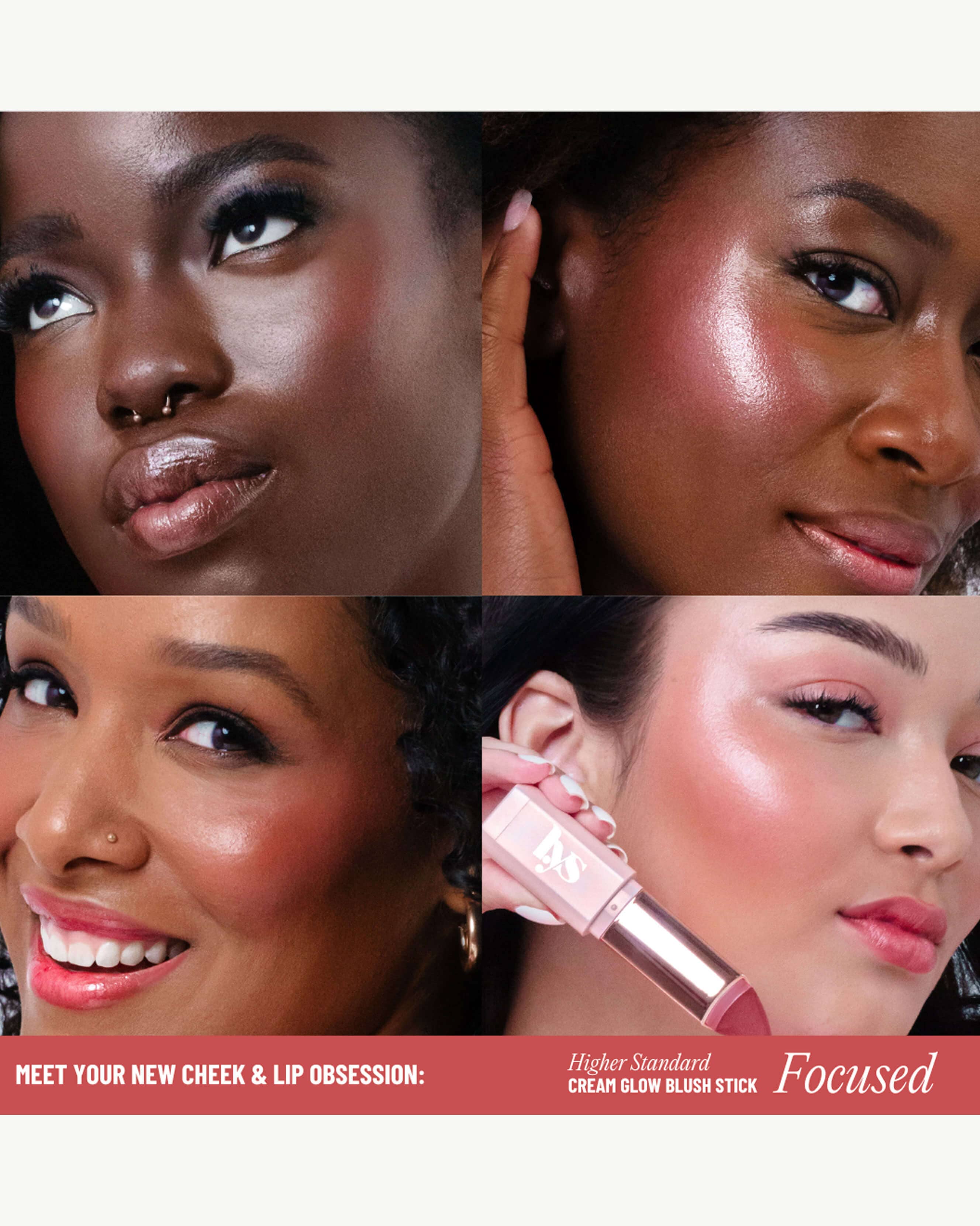Higher Standard Cream Glow Blush Stick - Image 7