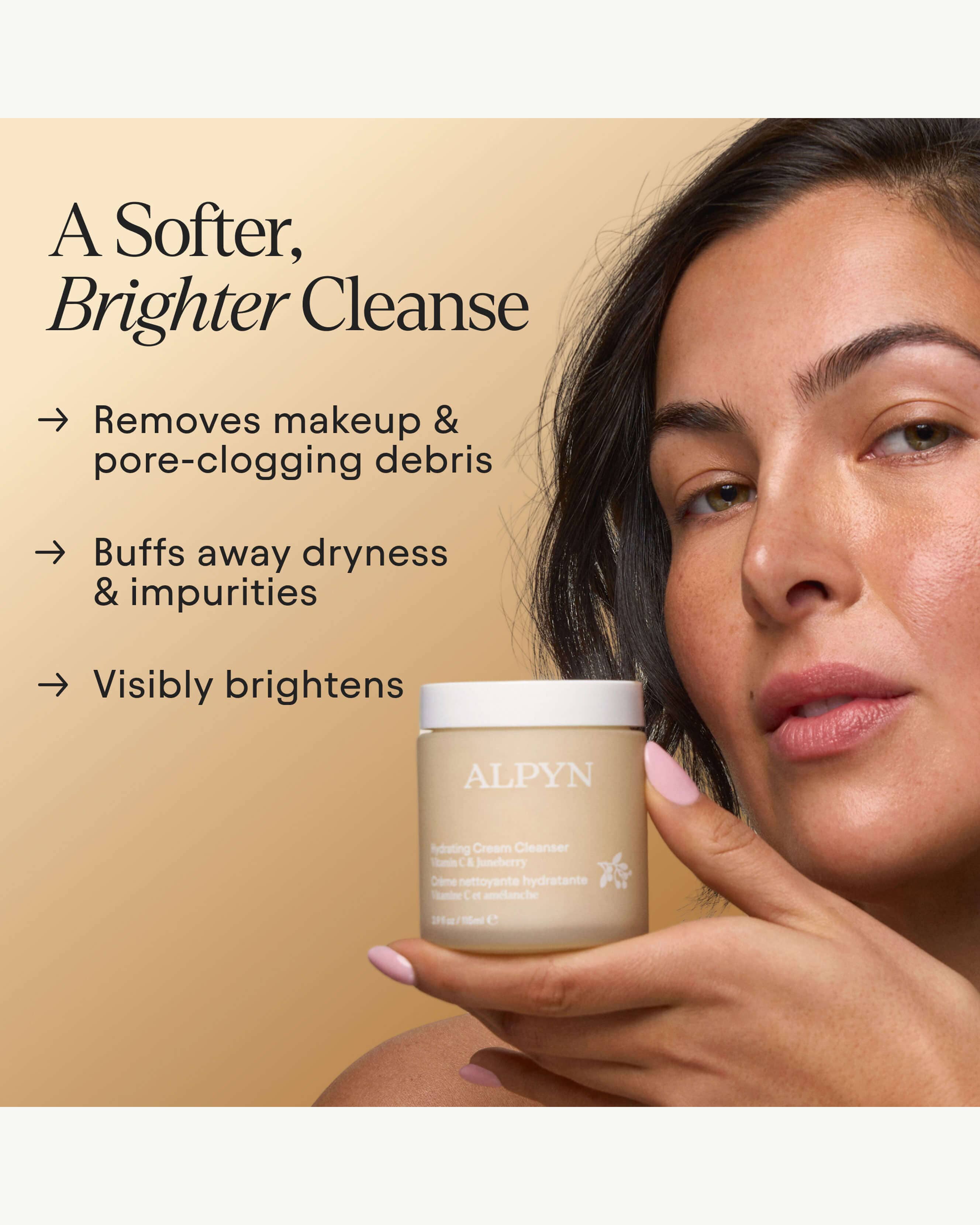 Hydrating Cream Cleanser with Vitamin C & Juneberry - Image 5