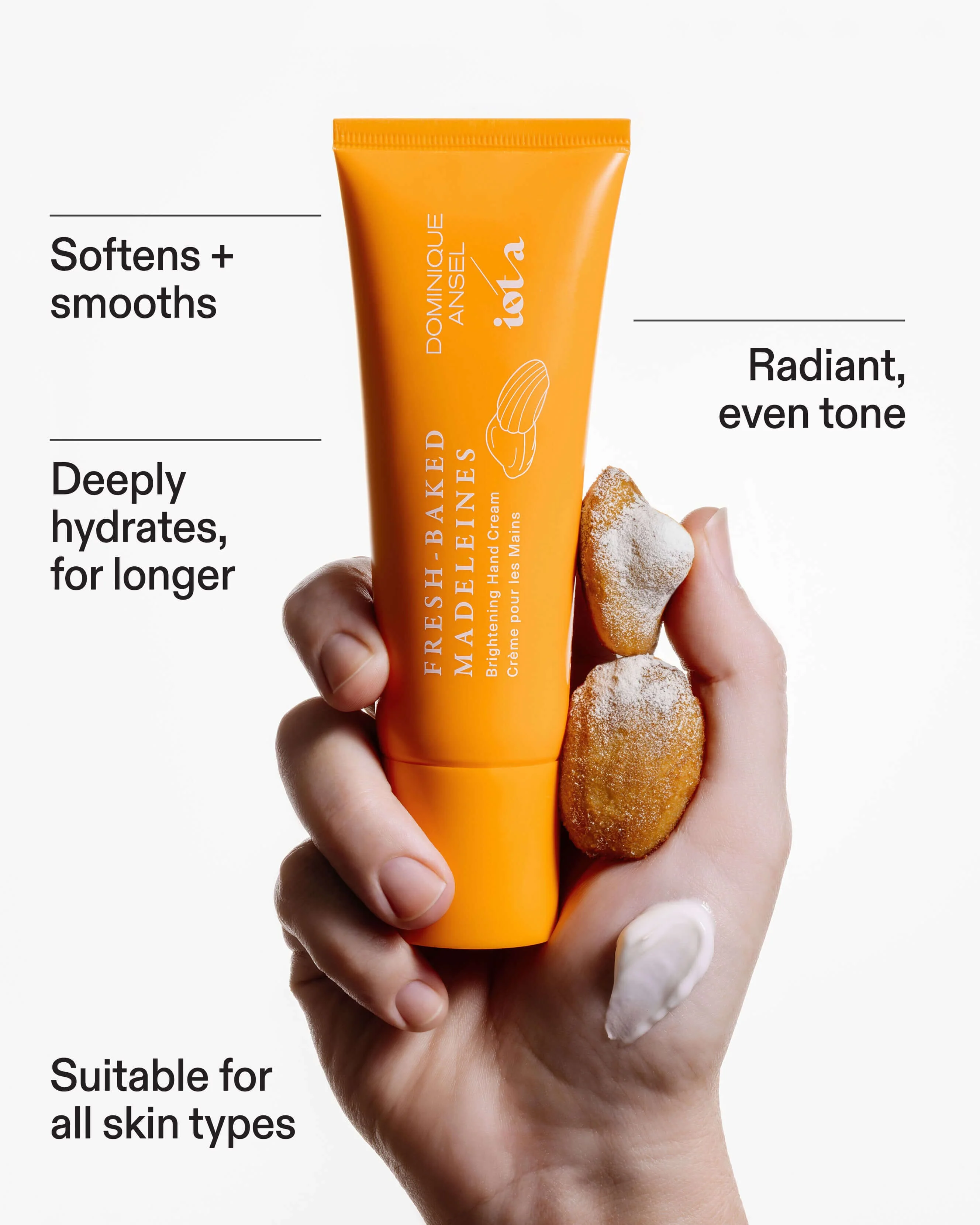 iota/Dominique Ansel Fresh-Baked Madeleines Brightening Hand Cream - Image 2