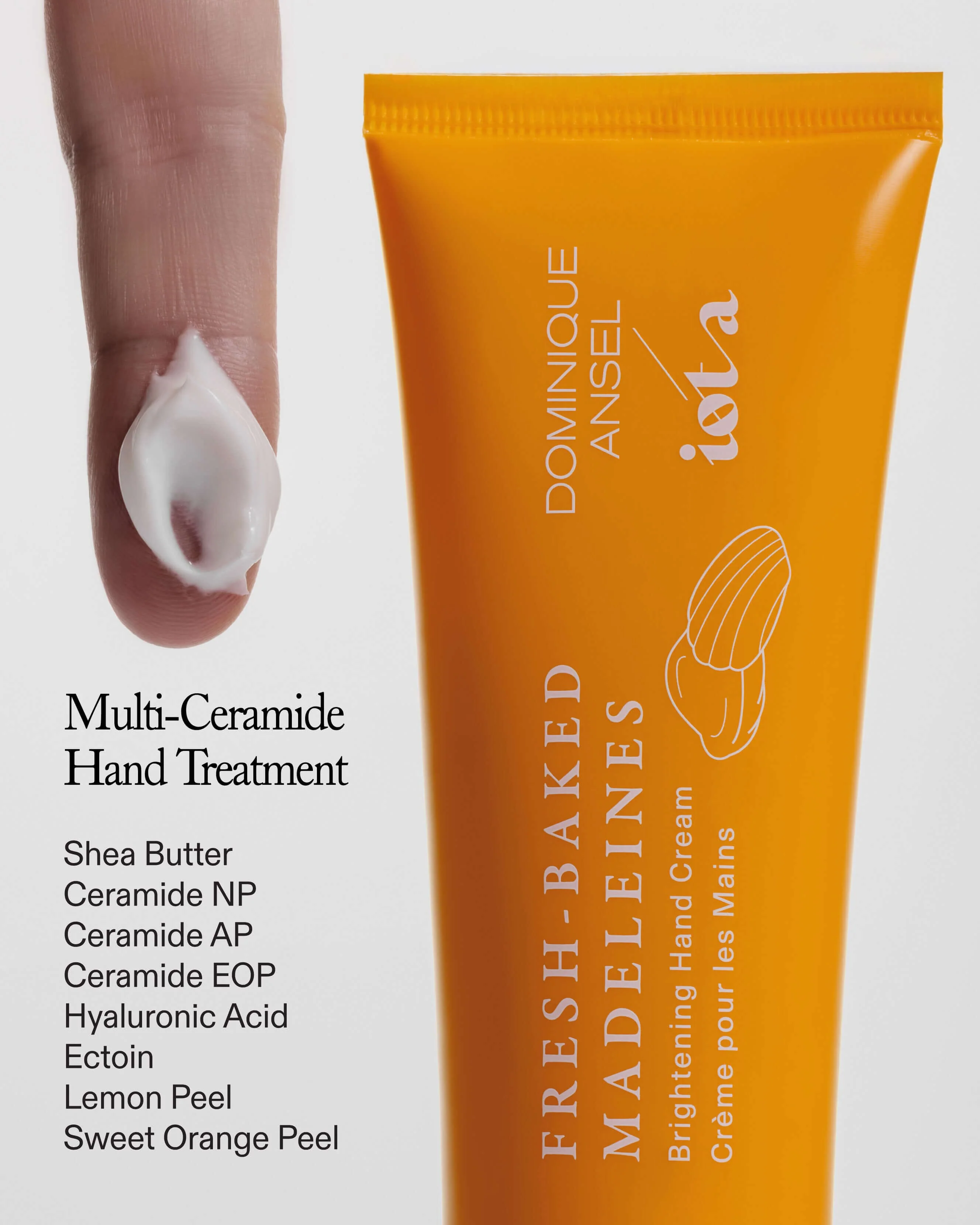 iota/Dominique Ansel Fresh-Baked Madeleines Brightening Hand Cream - Image 3