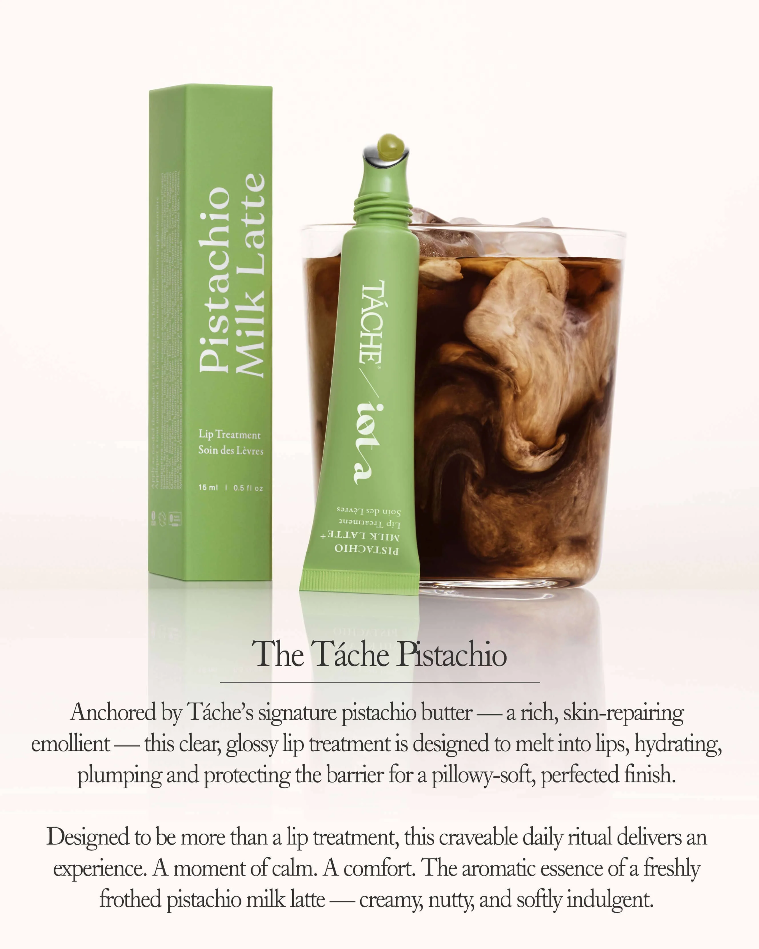 iota/Táche Pistachio Milk Latte Lip Treatment - Image 3