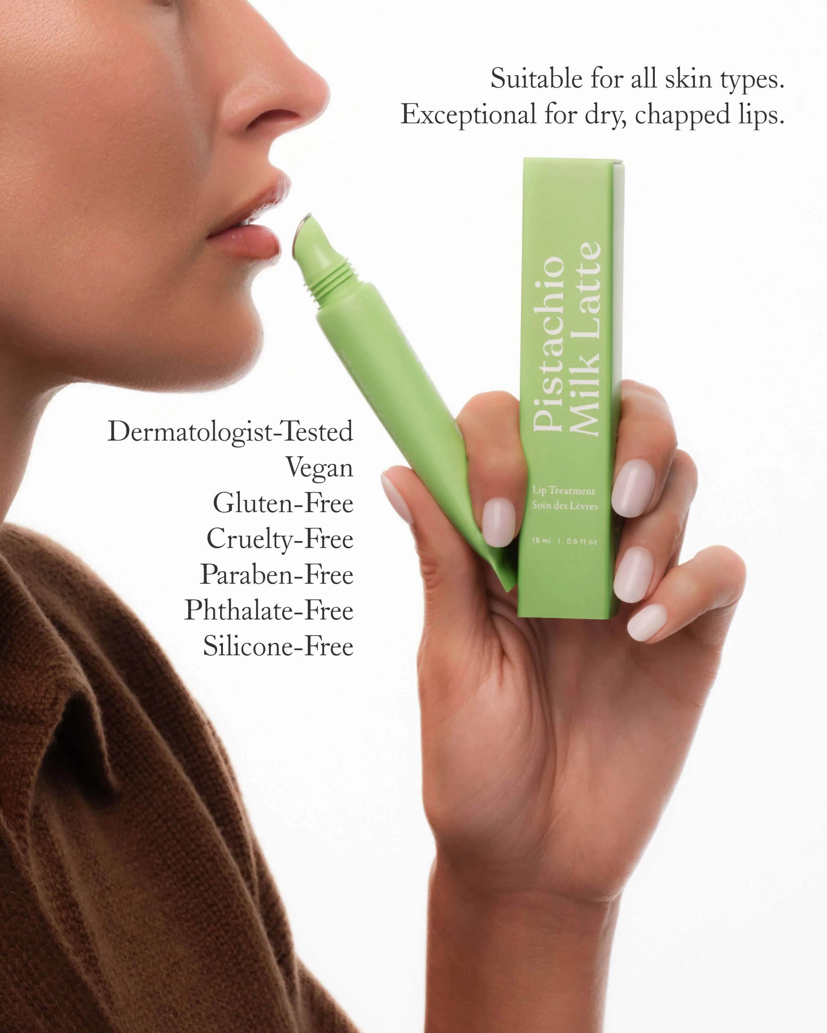 iota/Táche Pistachio Milk Latte Lip Treatment - Image 4