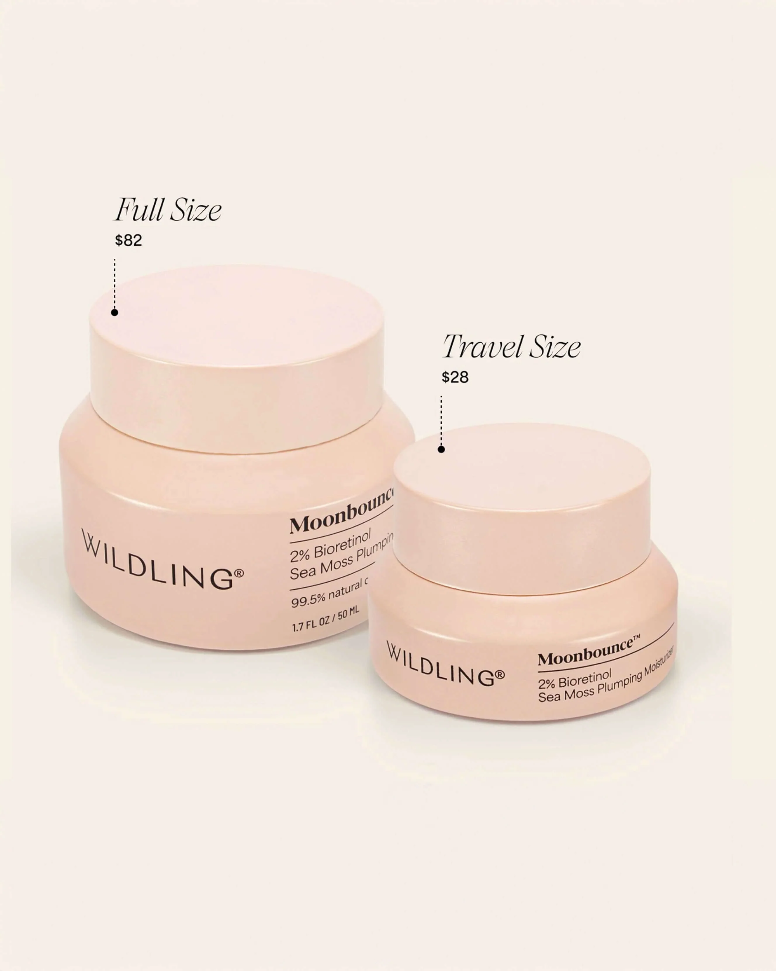 Moonbounce 2% Bioretinol Irish Sea Moss Plumping Moisturizer - Image 10