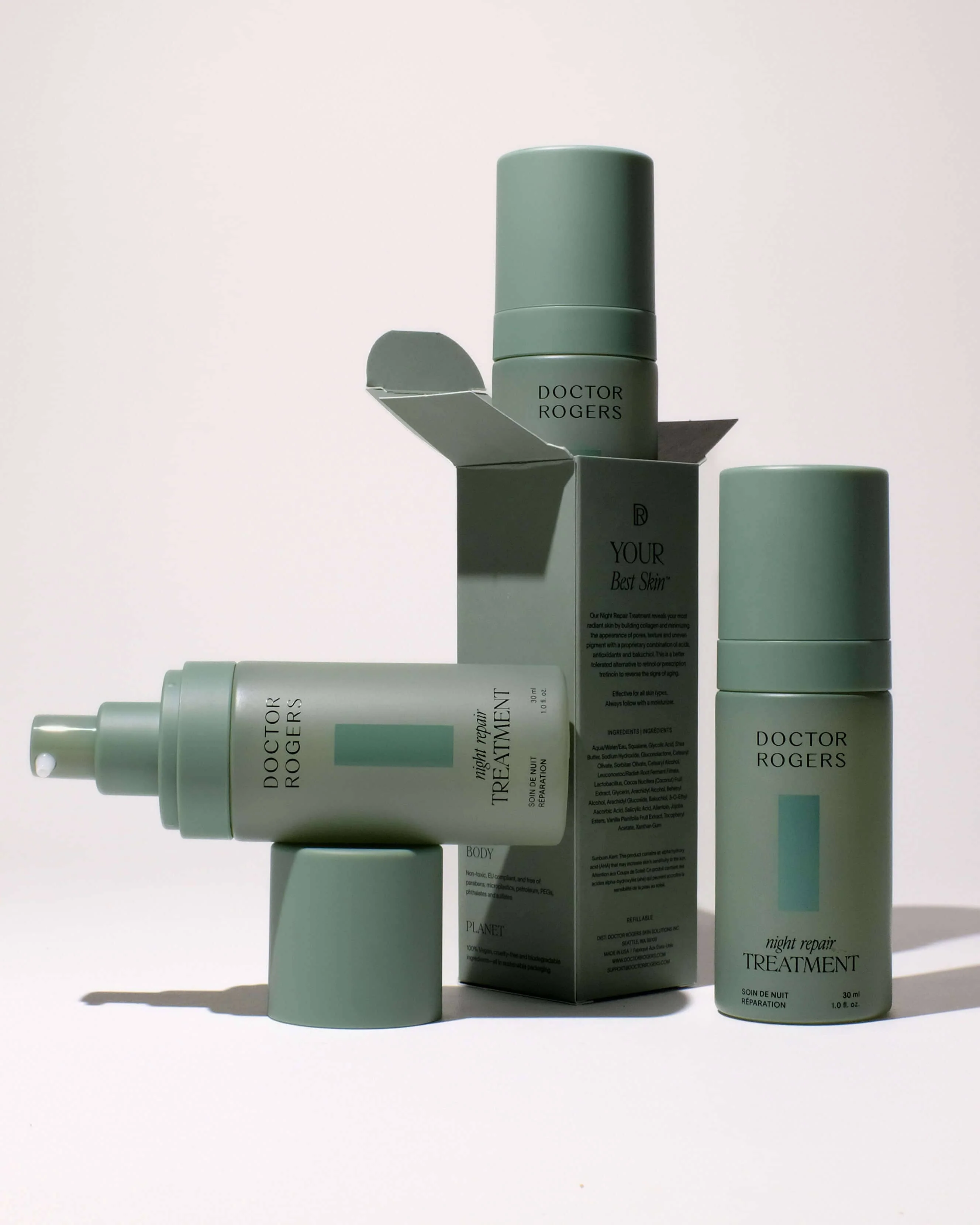 Moisturizing Bakuchiol + Glycolic Night Repair Treatment - Image 10