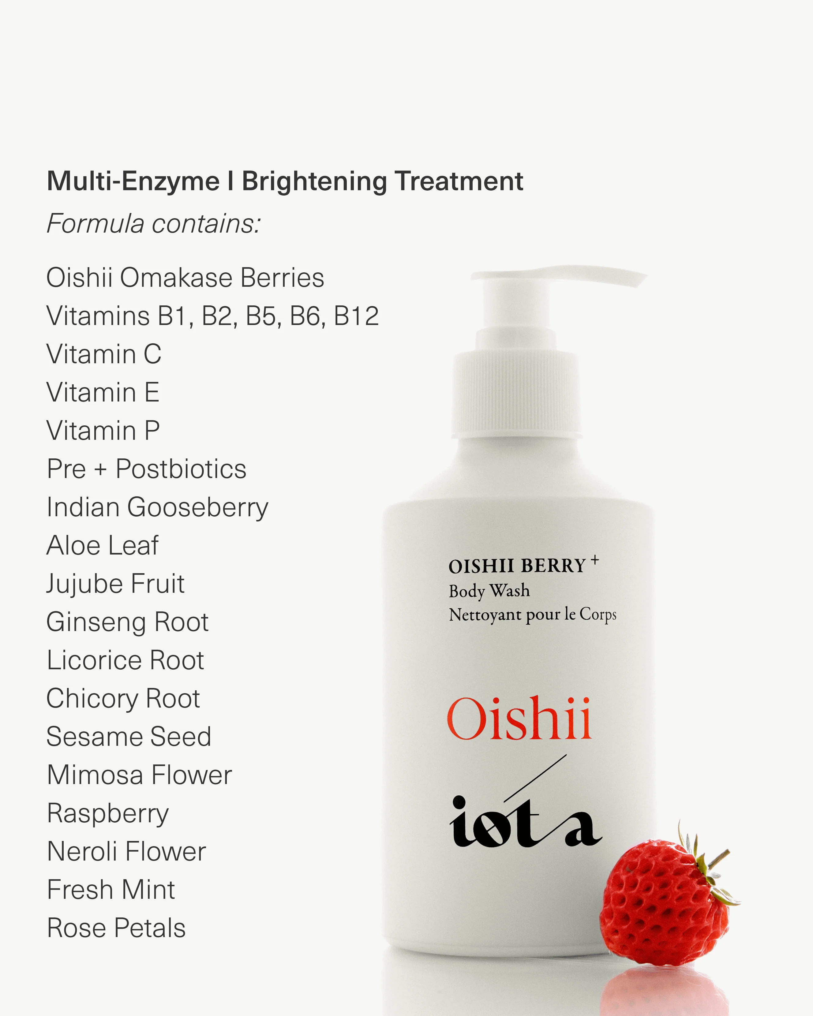 Oishii Berry Body Wash+ - Image 3