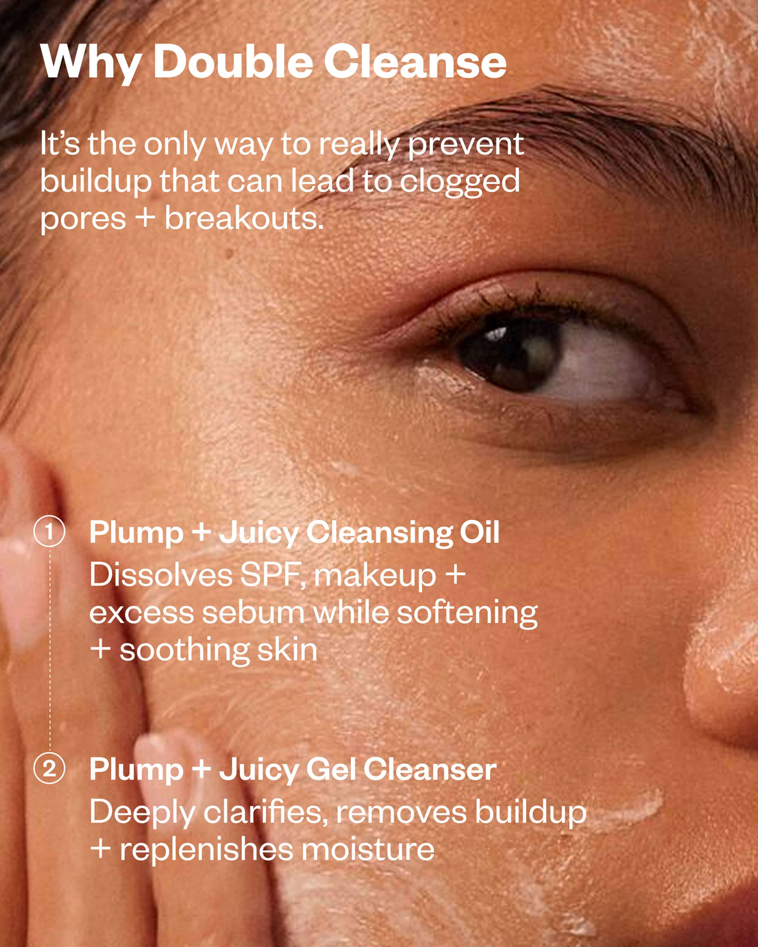 Plump + Juicy Cushiony Calm Botanical Cleansing Oil - Image 6