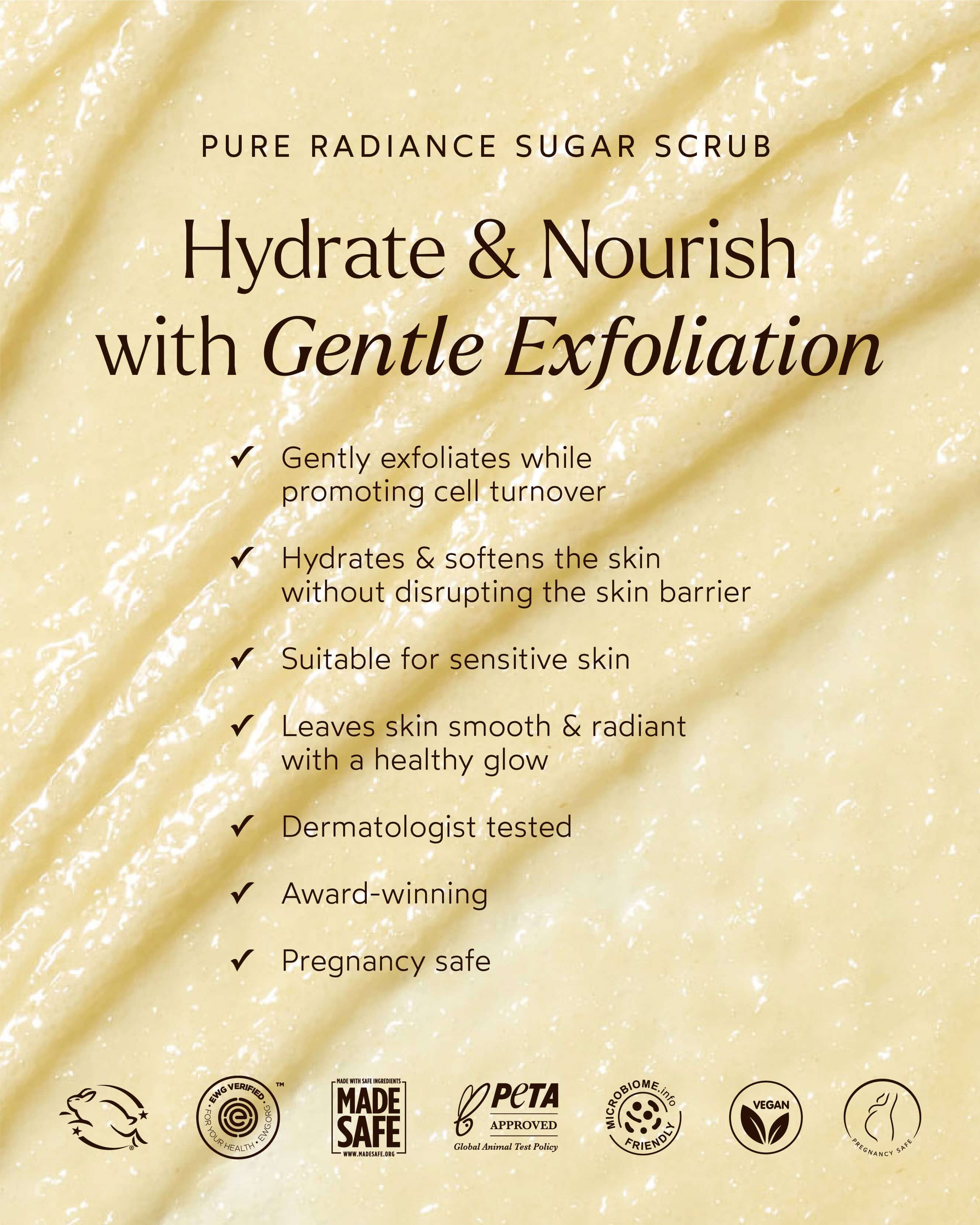 Pure Radiance Sugar Scrub - Image 4