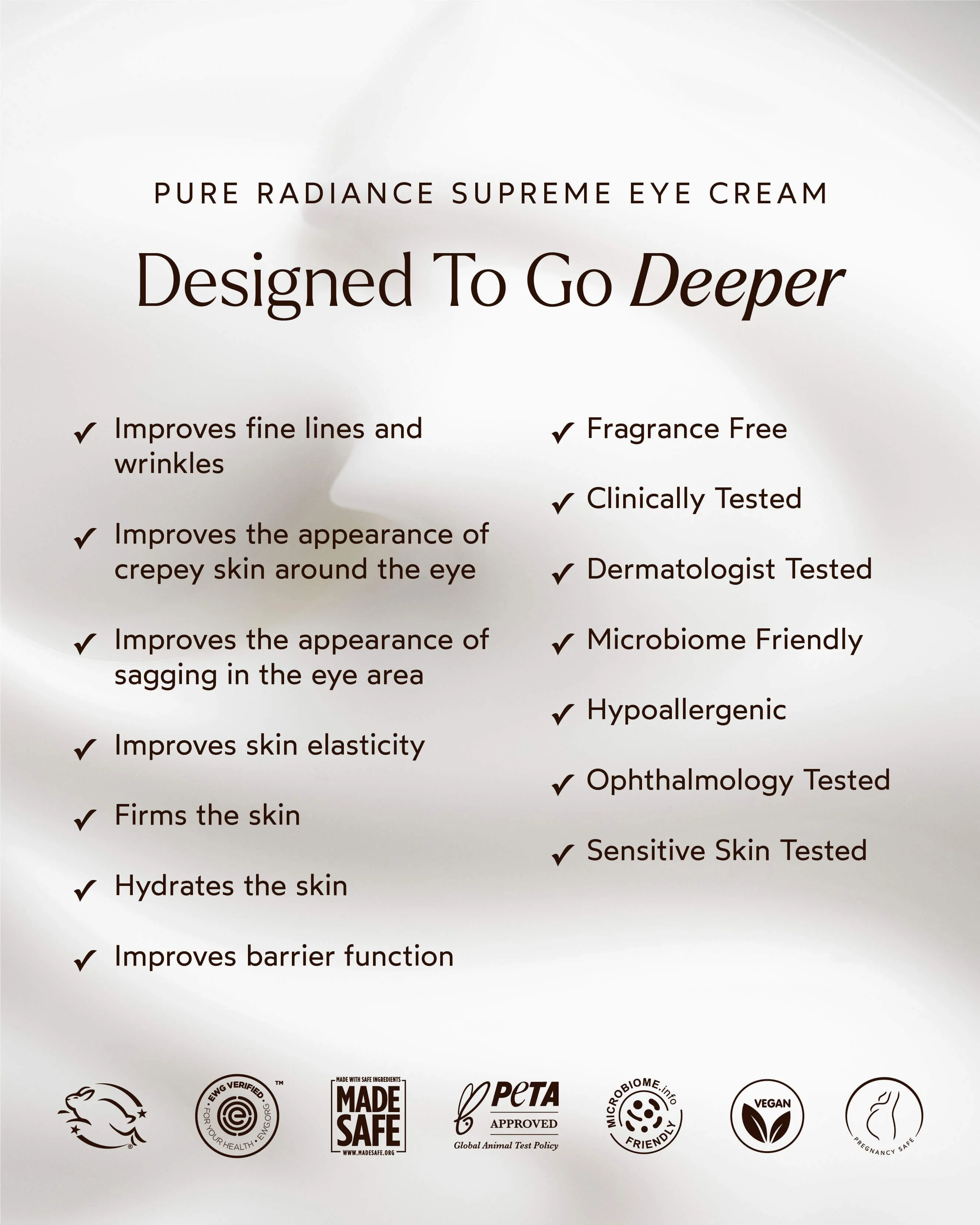 Pure Radiance Supreme Eye Cream - Image 6