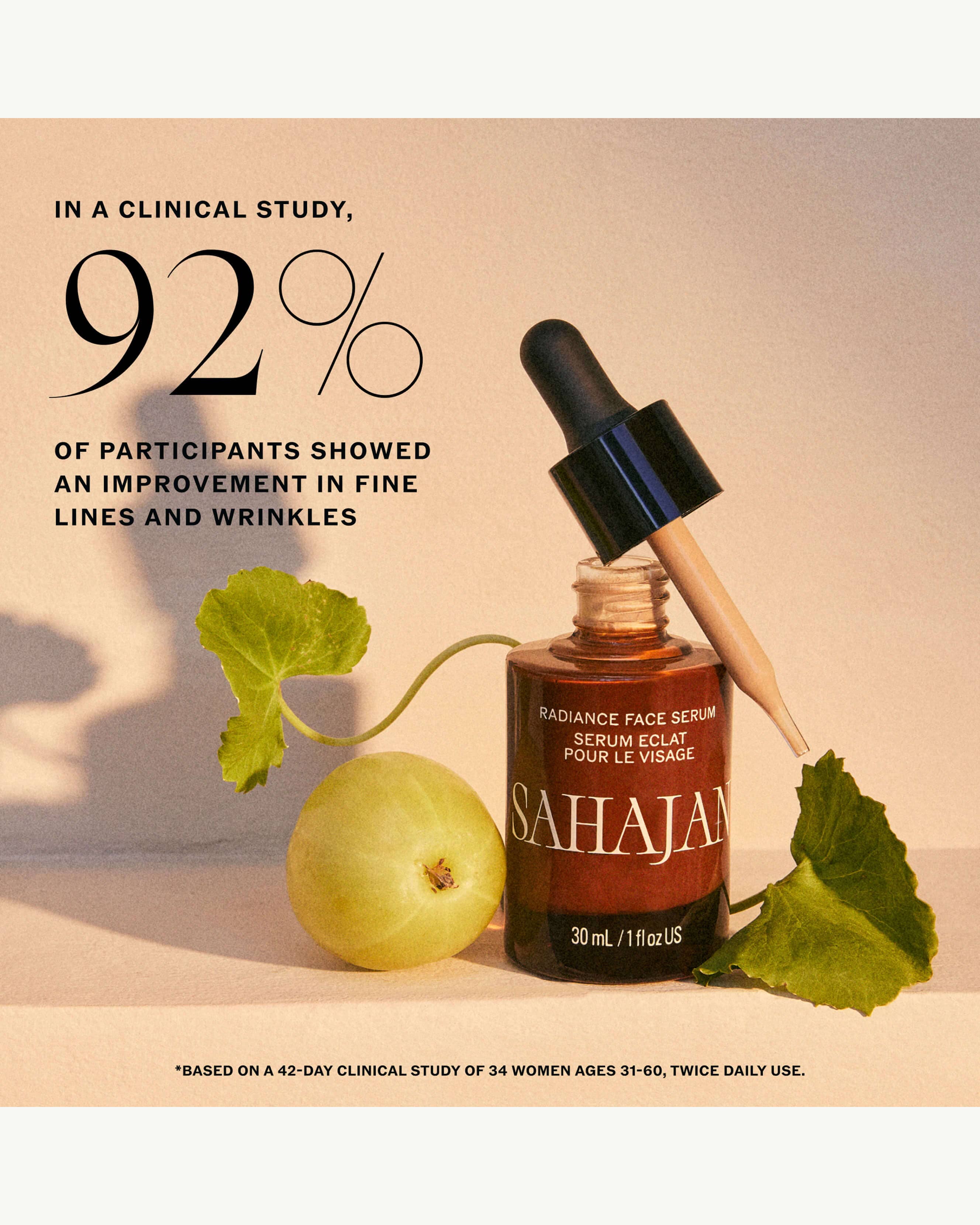 Radiance Vitamin C Face Serum with Centella + Hyaluronic Acid - Image 3