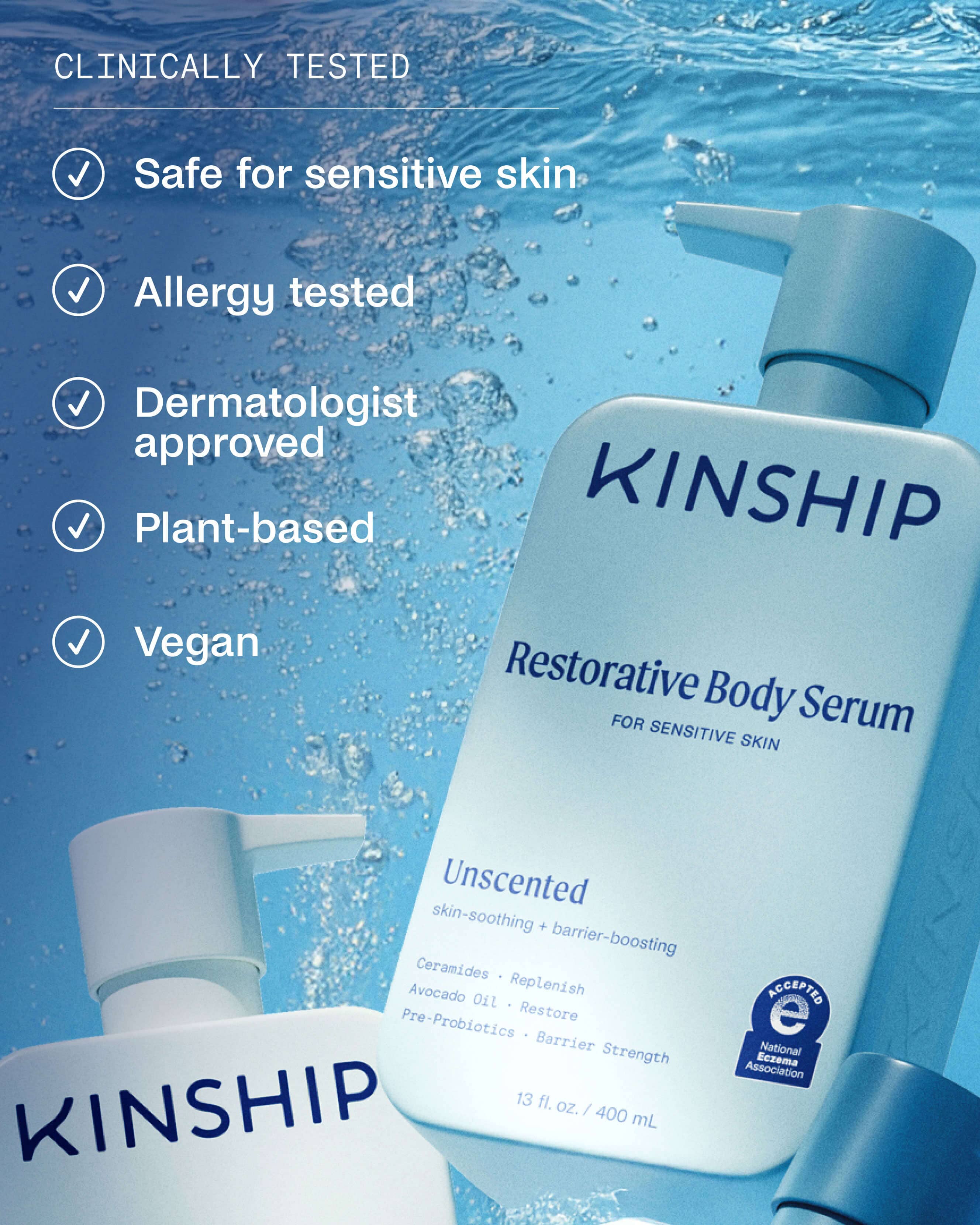 Restorative Body Serum for Dry & Sensitive Skin (Unscented) - Image 5