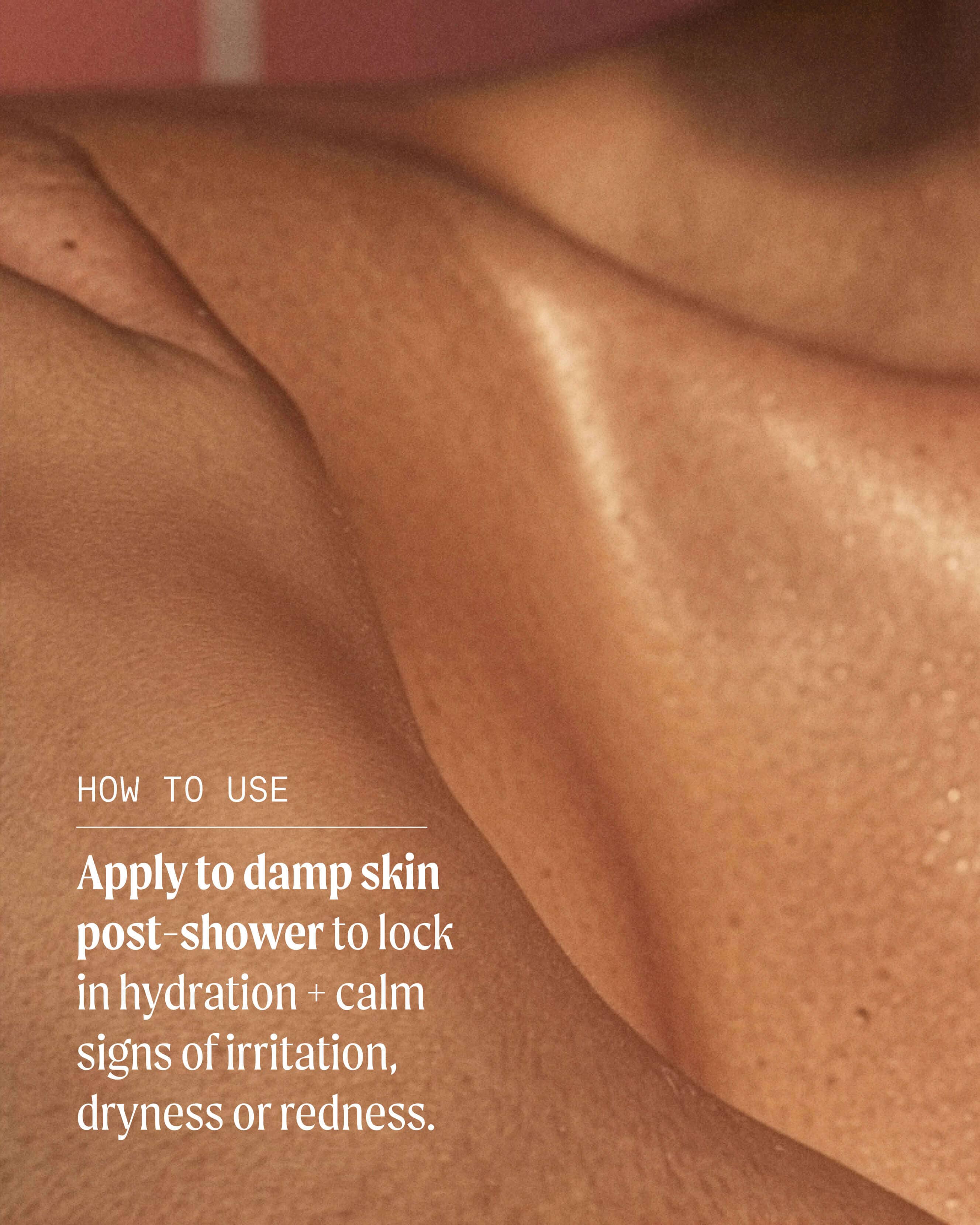 Restorative Body Serum for Dry & Sensitive Skin (Warm Vanilla) - Image 3
