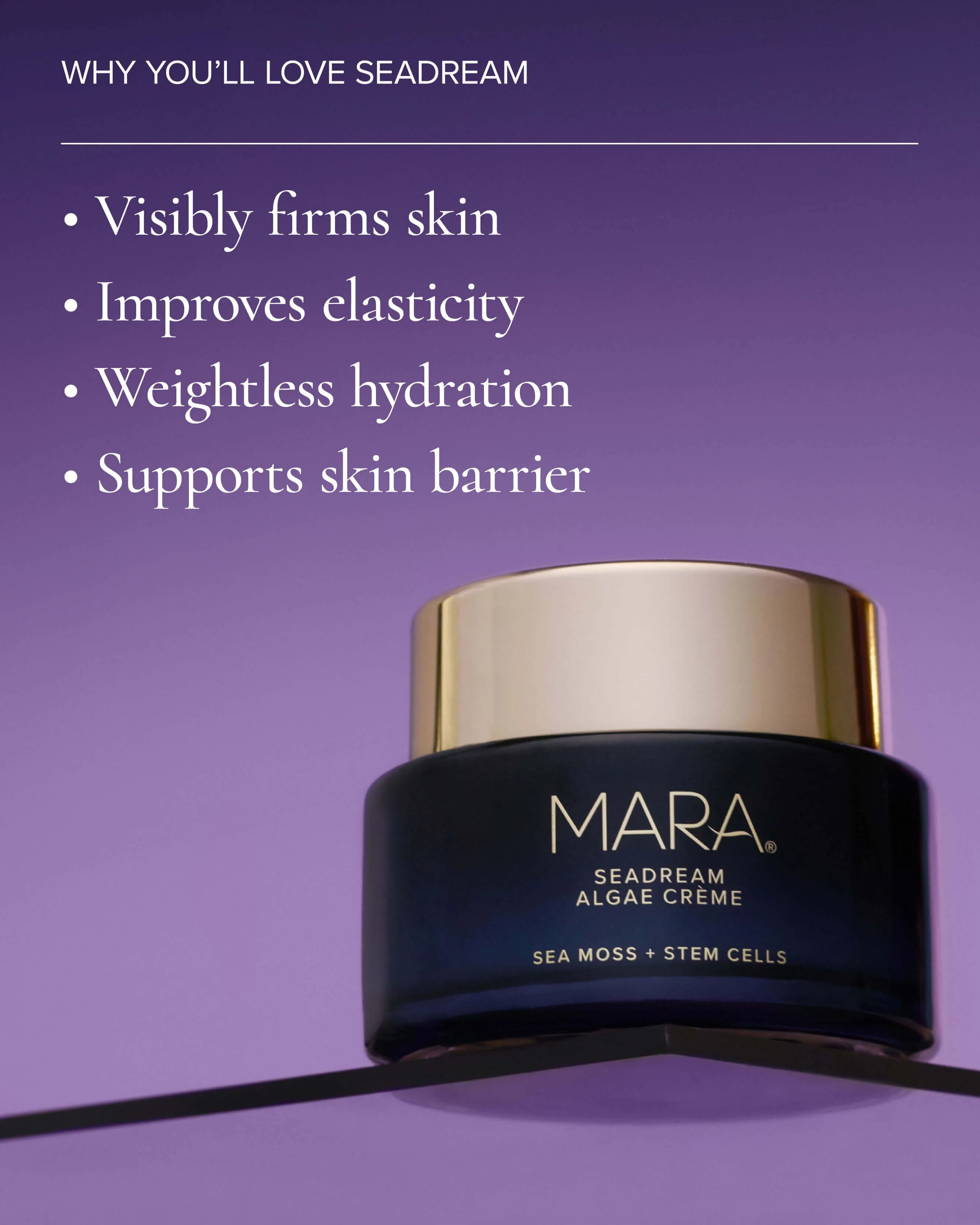 SeaDream Algae Creme Moisturizer for Firming & Tightening with Sea Moss + Peptides - Image 7