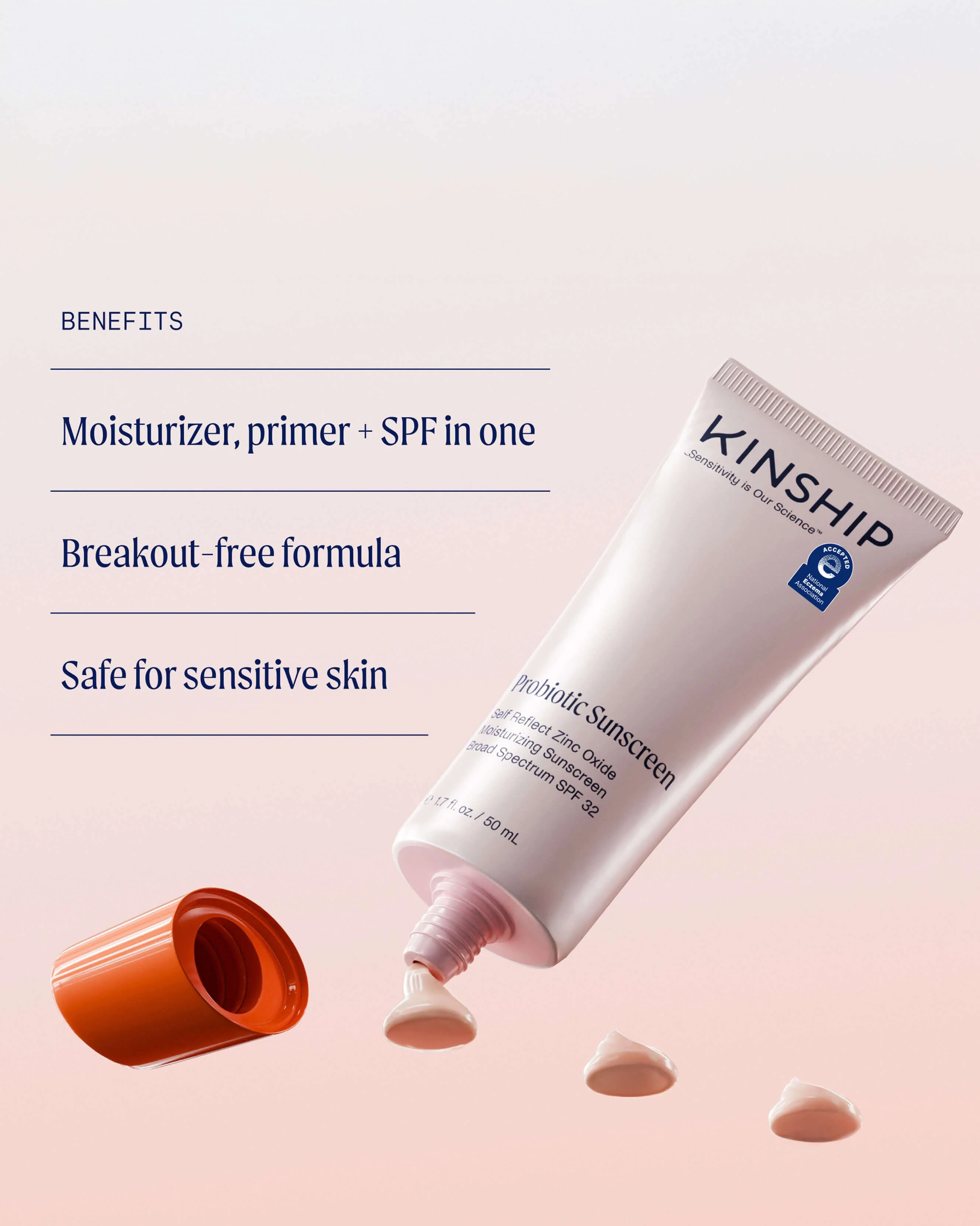 Self Reflect SPF 32 Probiotic Moisturizing Sunscreen - Image 4