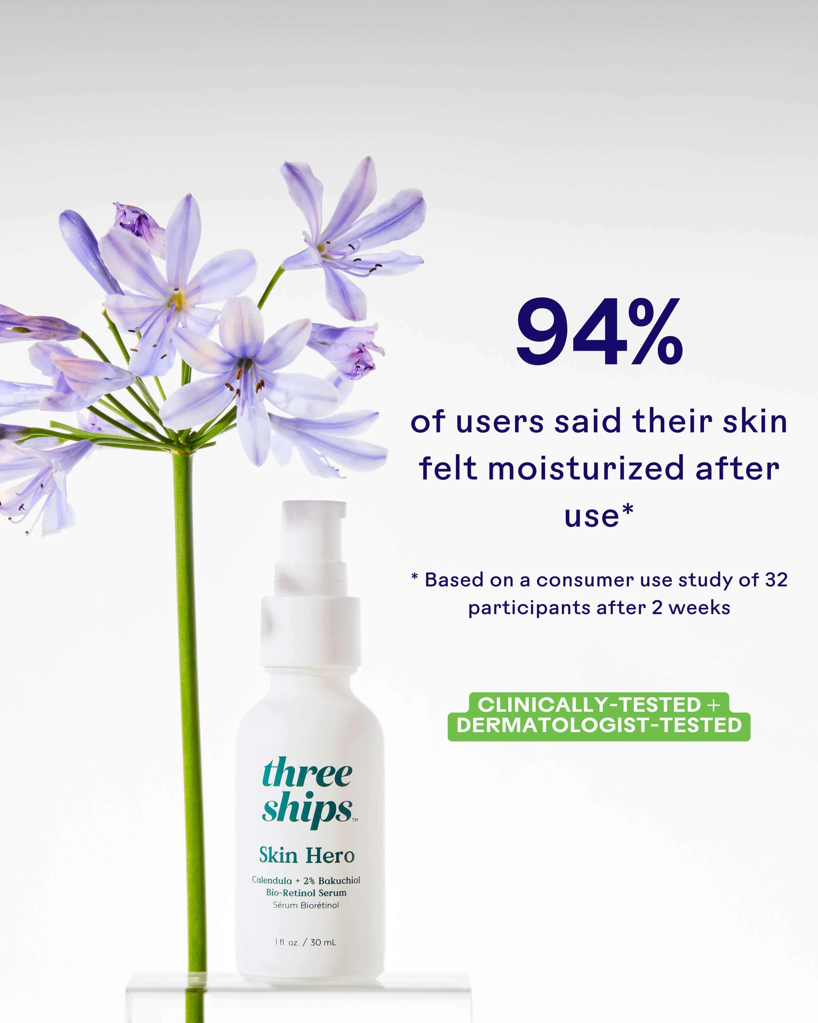 SkinHero™ Bakuchiol + Calendula Bio-Retinol Serum - Image 4