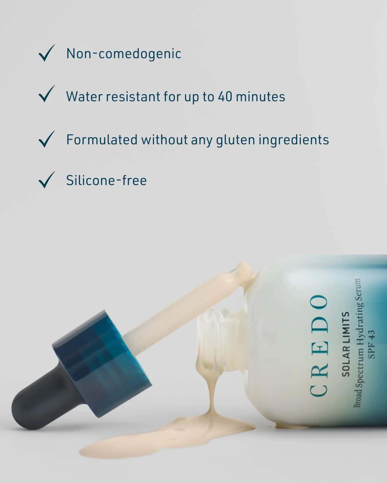 Solar Limits Broad Spectrum SPF 43 Sheer Hydrating Sunscreen Serum - Image 3