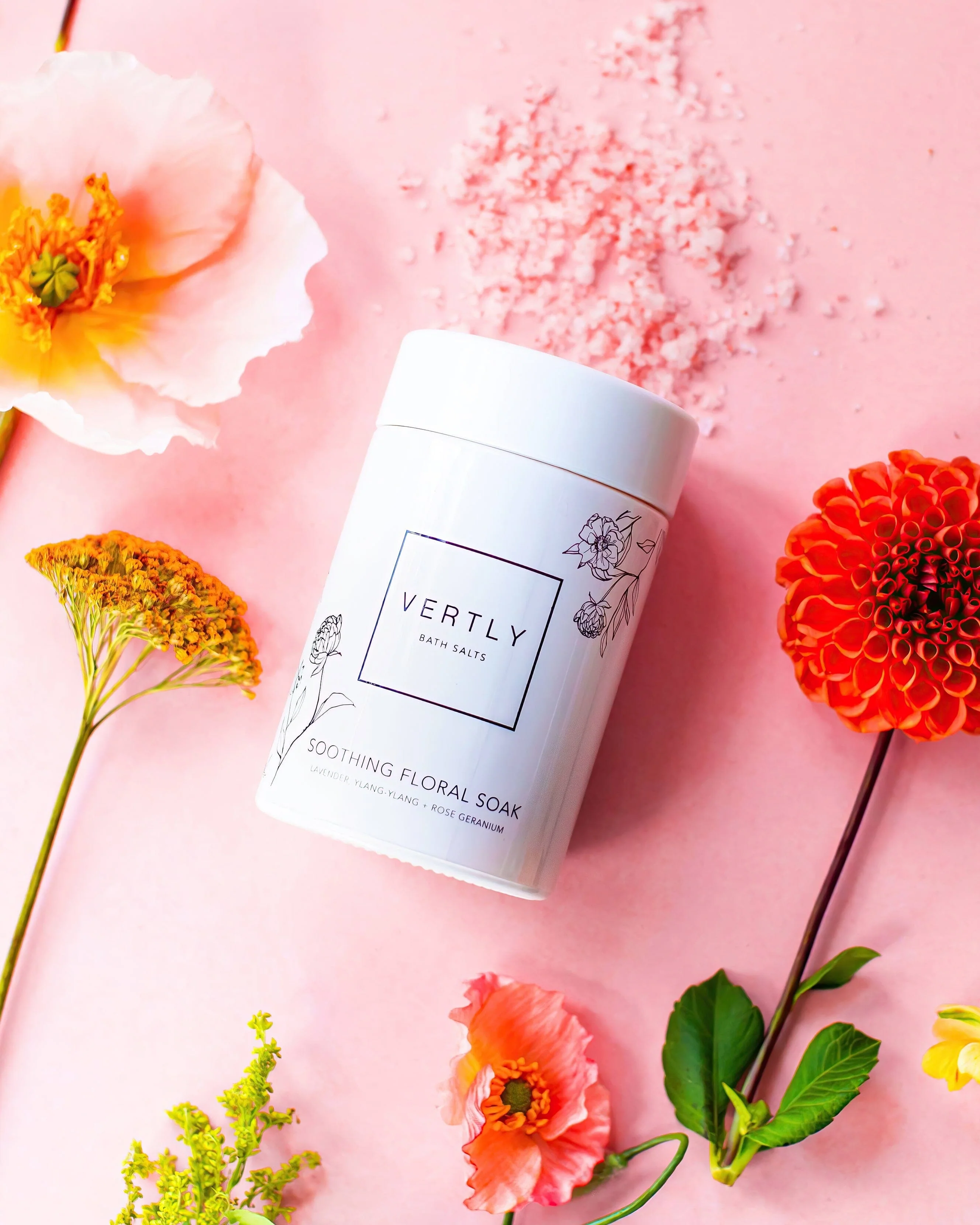 Soothing Floral Soak Bath Salts - Image 4