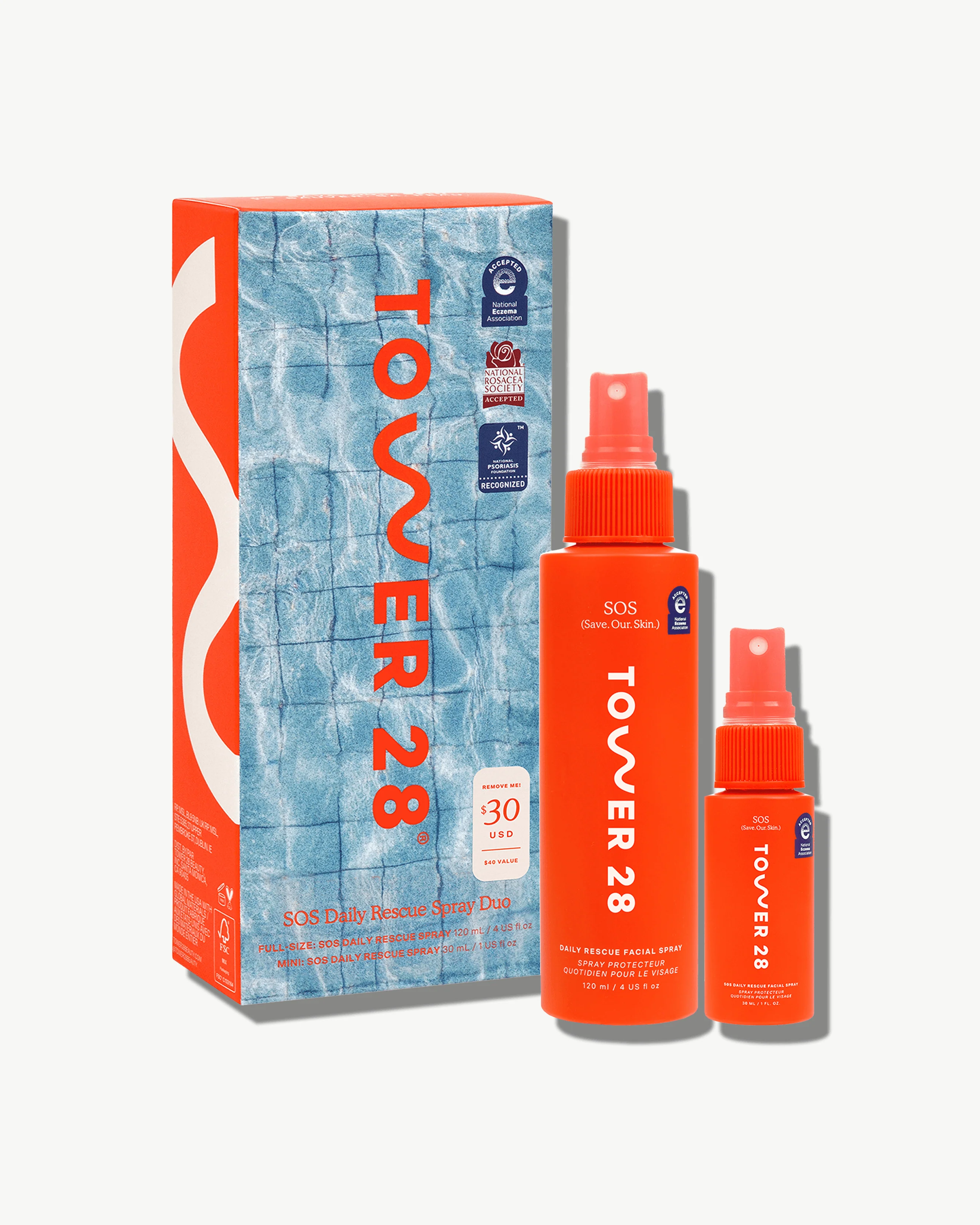 SOS Daily Rescue Spray Duo