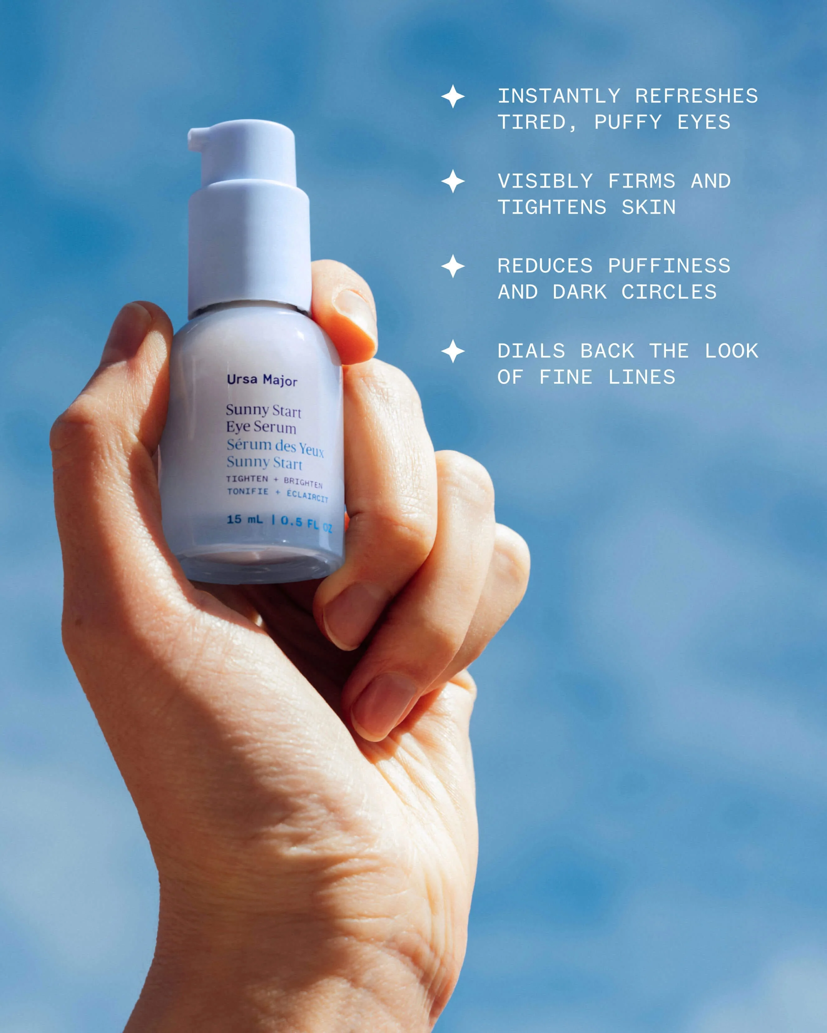 Sunny Start Eye Serum for Puffiness, Dark Circles & Fine Lines - Image 3