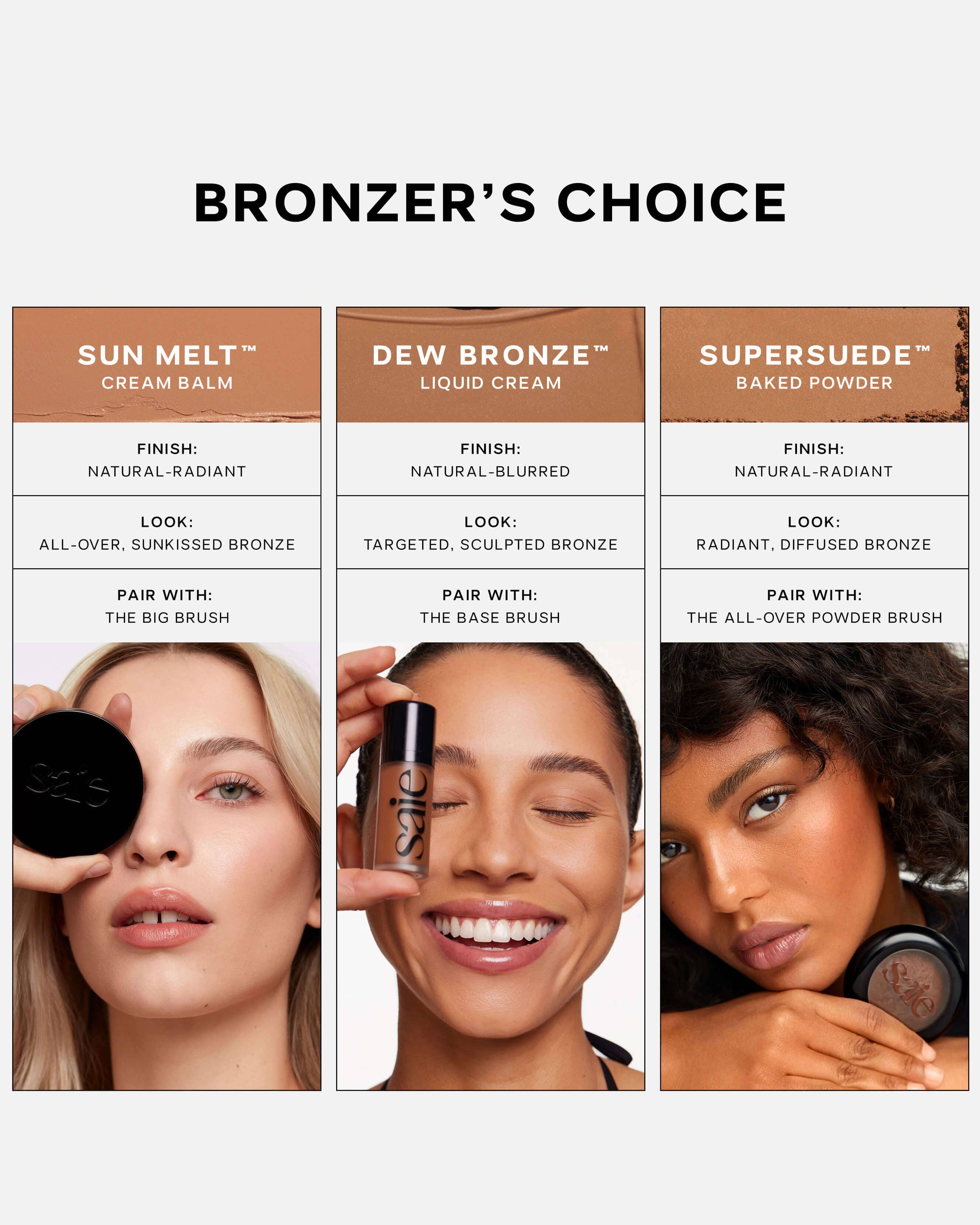 SuperSuede™ Radiant Talc-Free Baked Powder Bronzer - Image 33