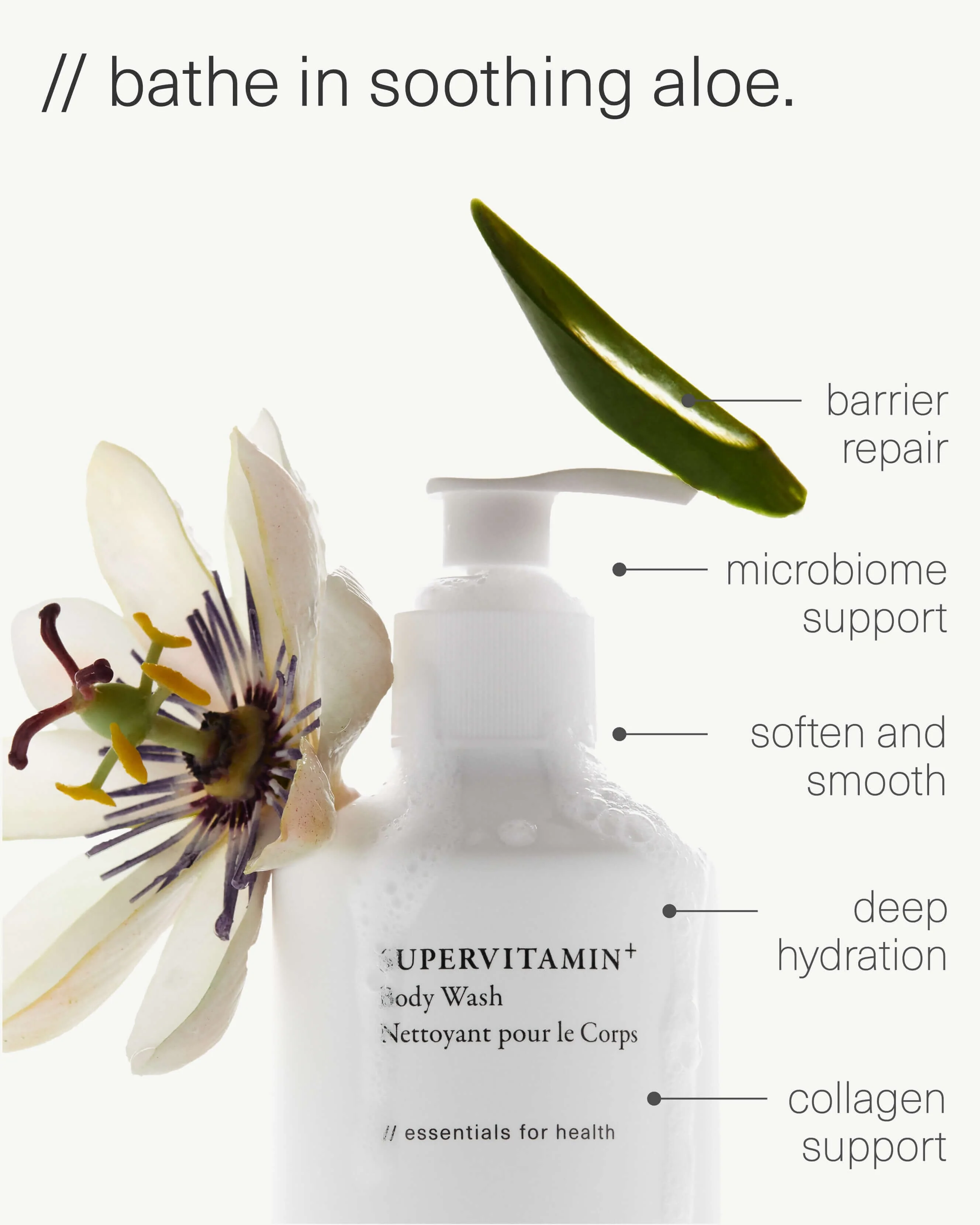 Supervitamin Body Wash+ Soothing - Image 3