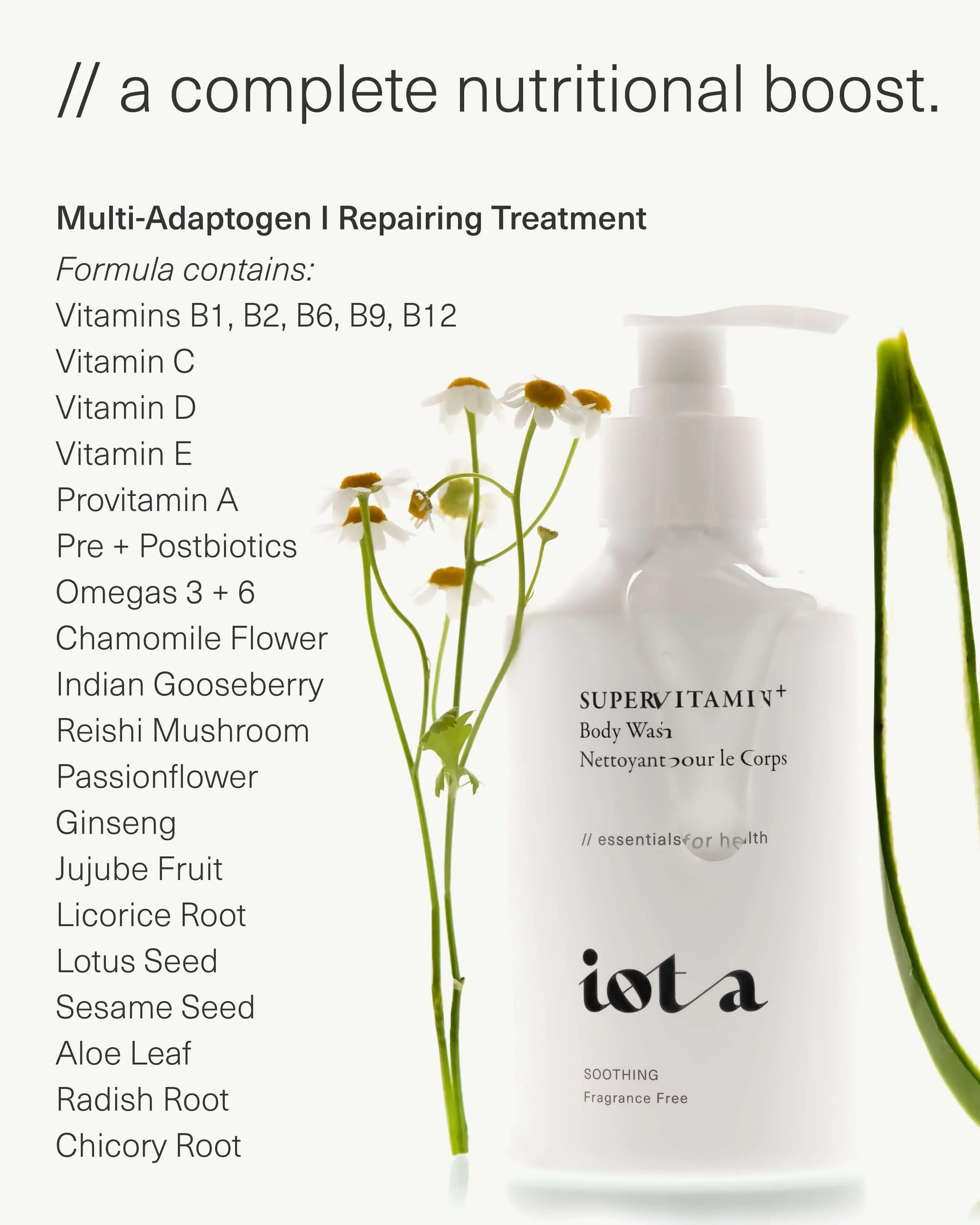 Supervitamin Body Wash+ Soothing - Image 4