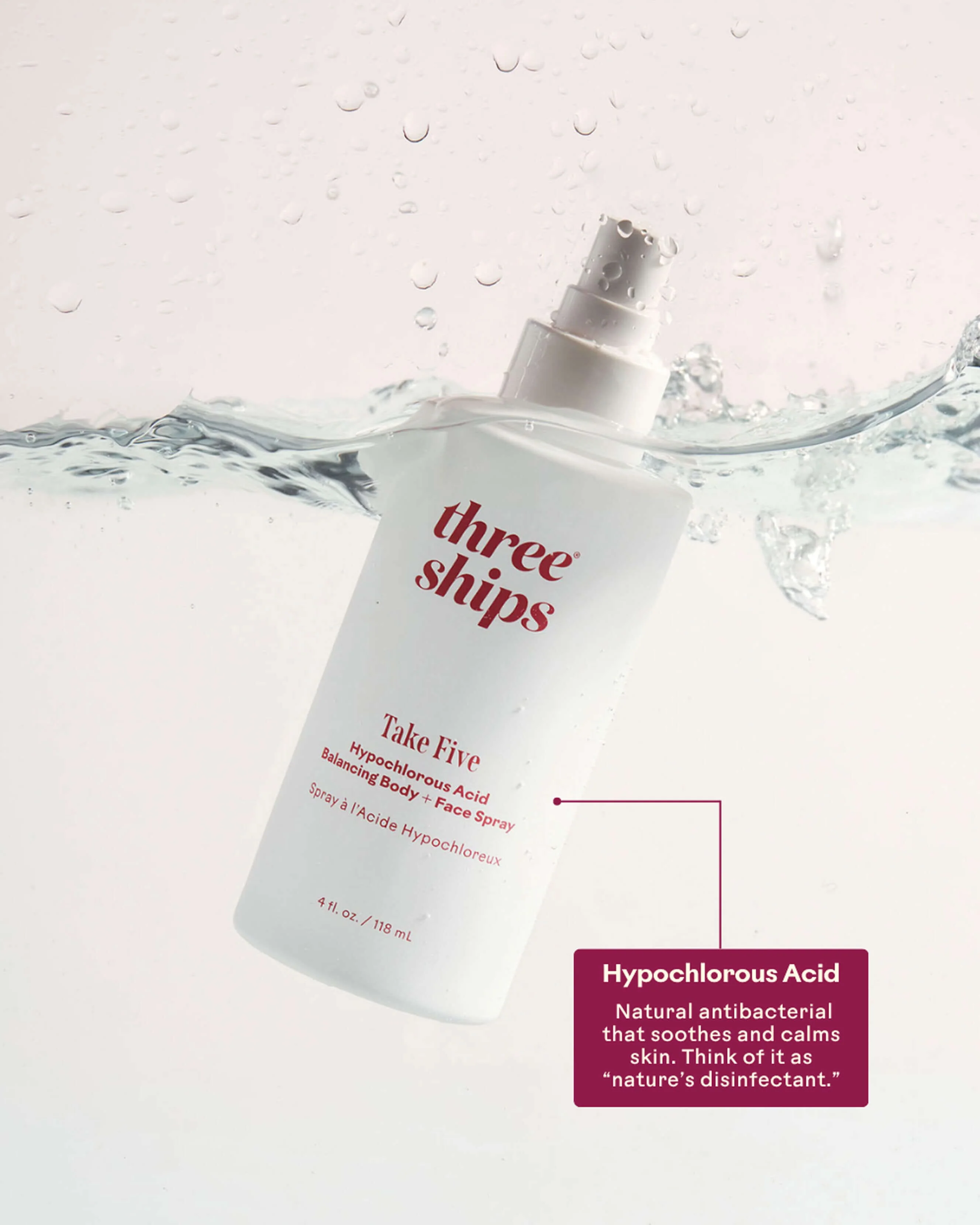Take Five Hypochlorous Acid Balancing Body + Face Spray - Image 7