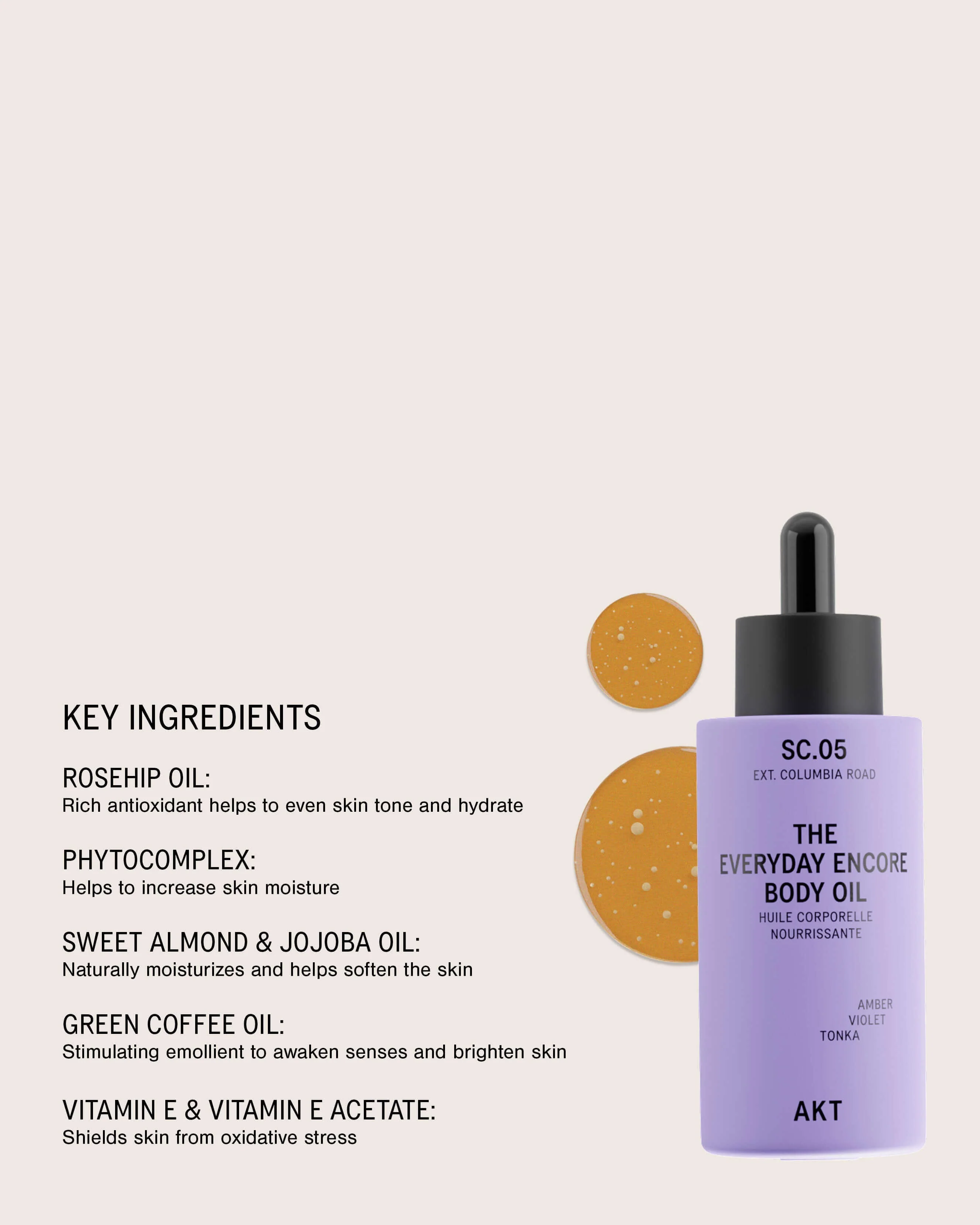 The Everyday Encore Body Oil SC.05 Columbia Road - Image 6