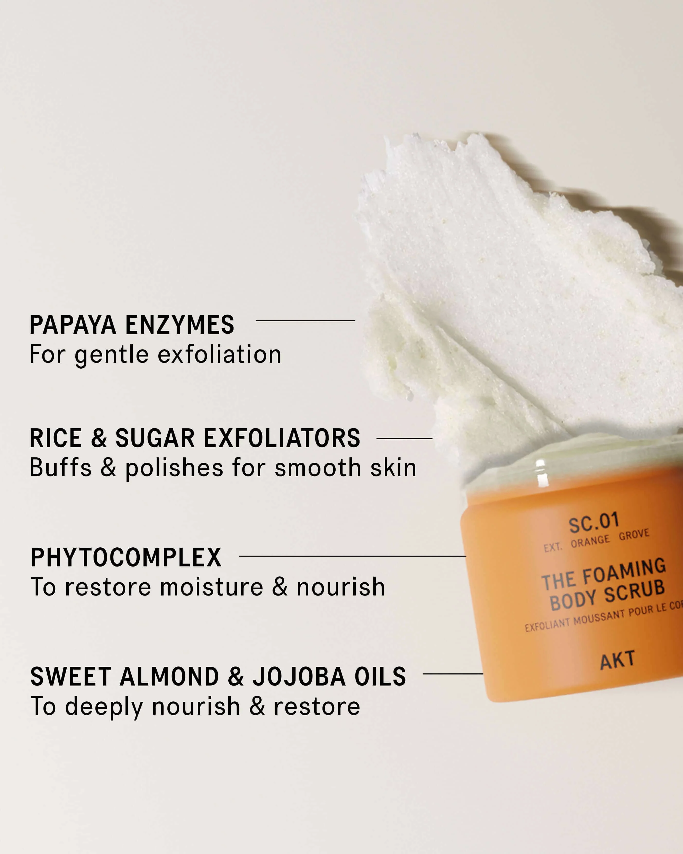 The Foaming Body Scrub SC.01 Orange Grove - Image 5