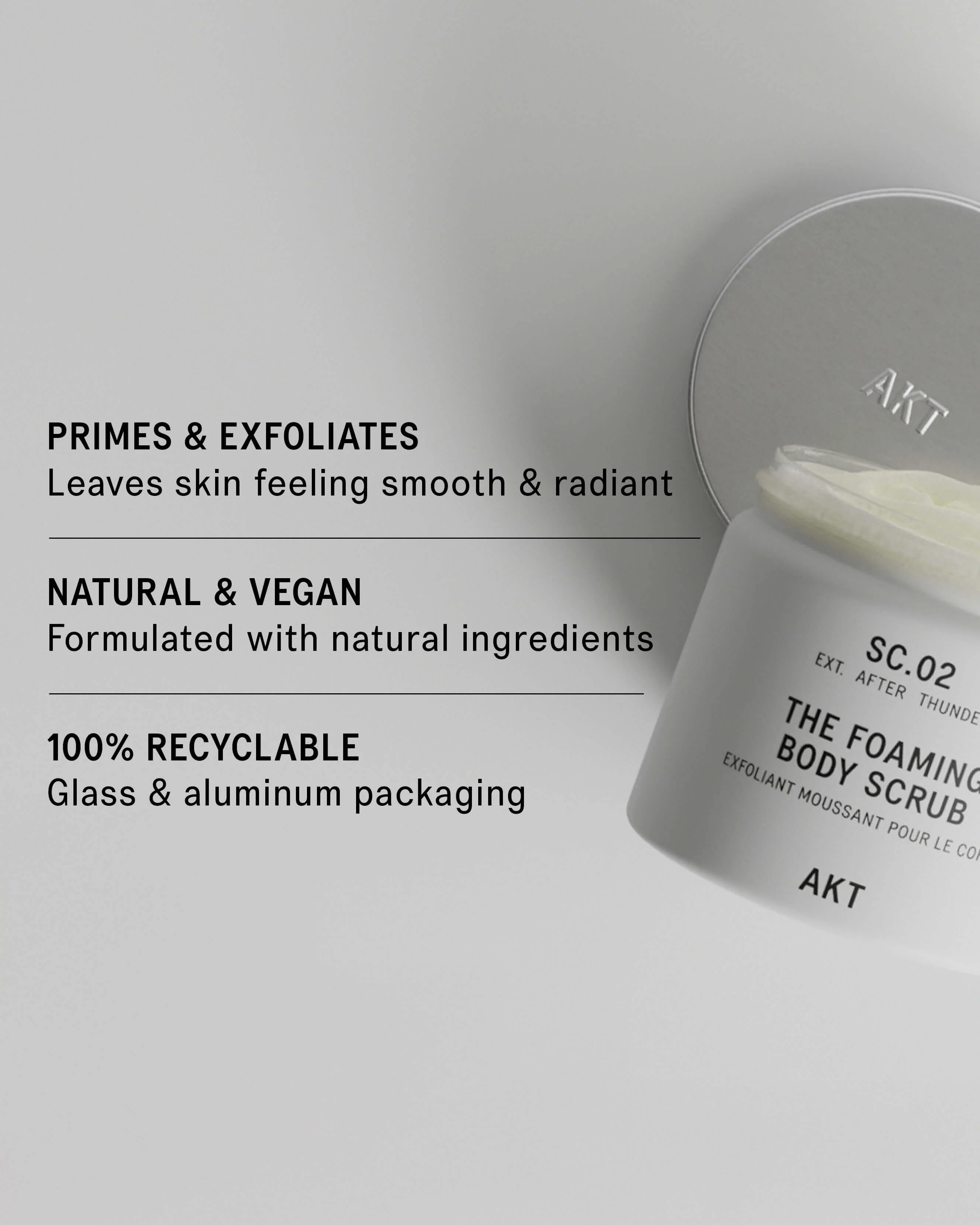 The Foaming Body Scrub SC.02 After Thunder - Image 4