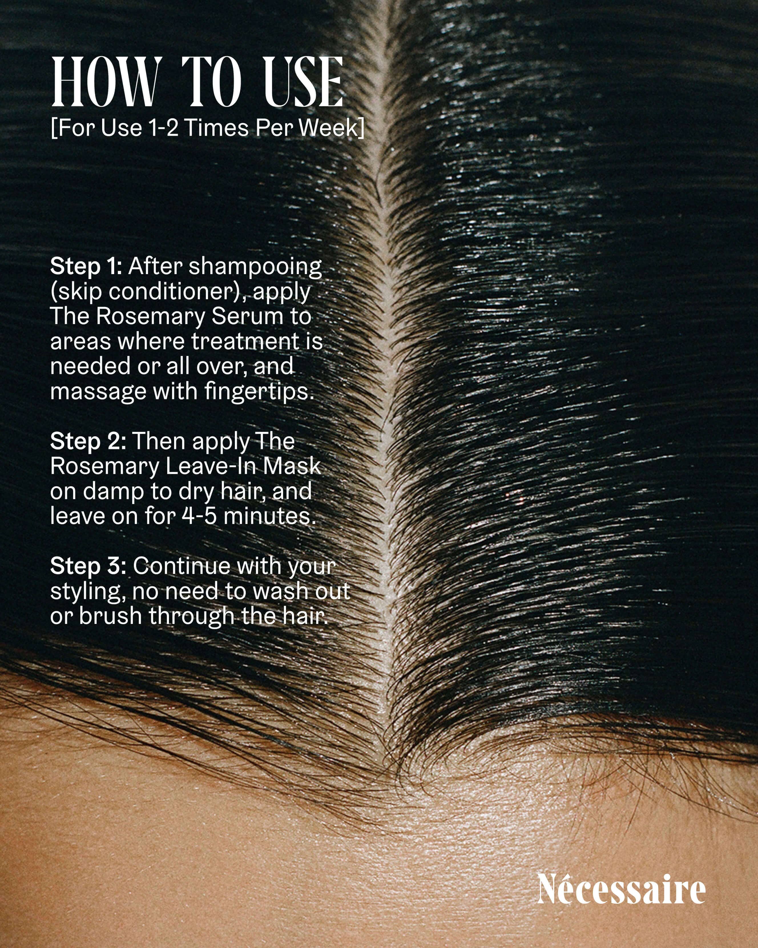 The Rosemary Leave In Hair Mask - Image 3