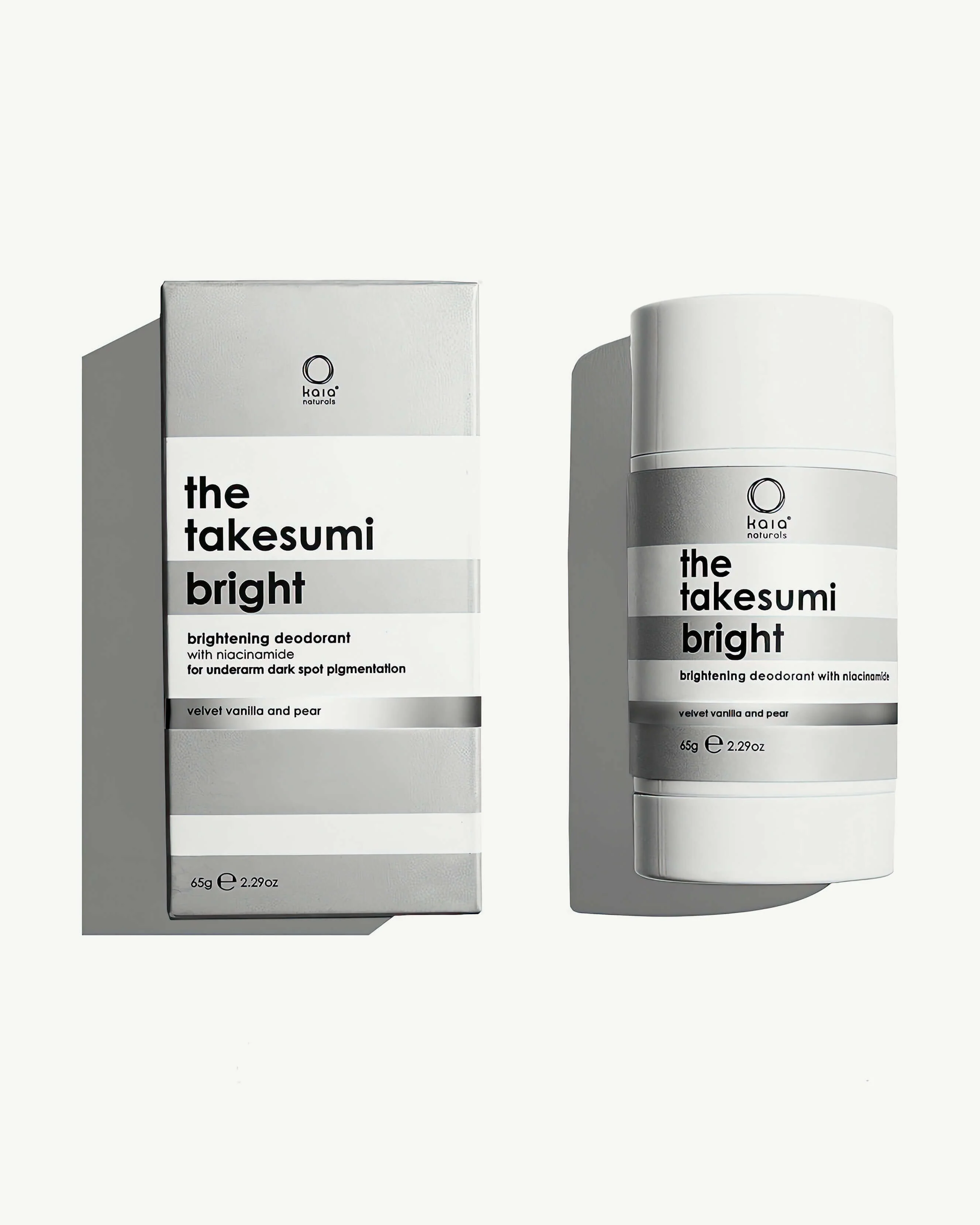 Brightening Deodorant + Body Balm with Niacinamide Velvet Vanilla and Pear - Image 2