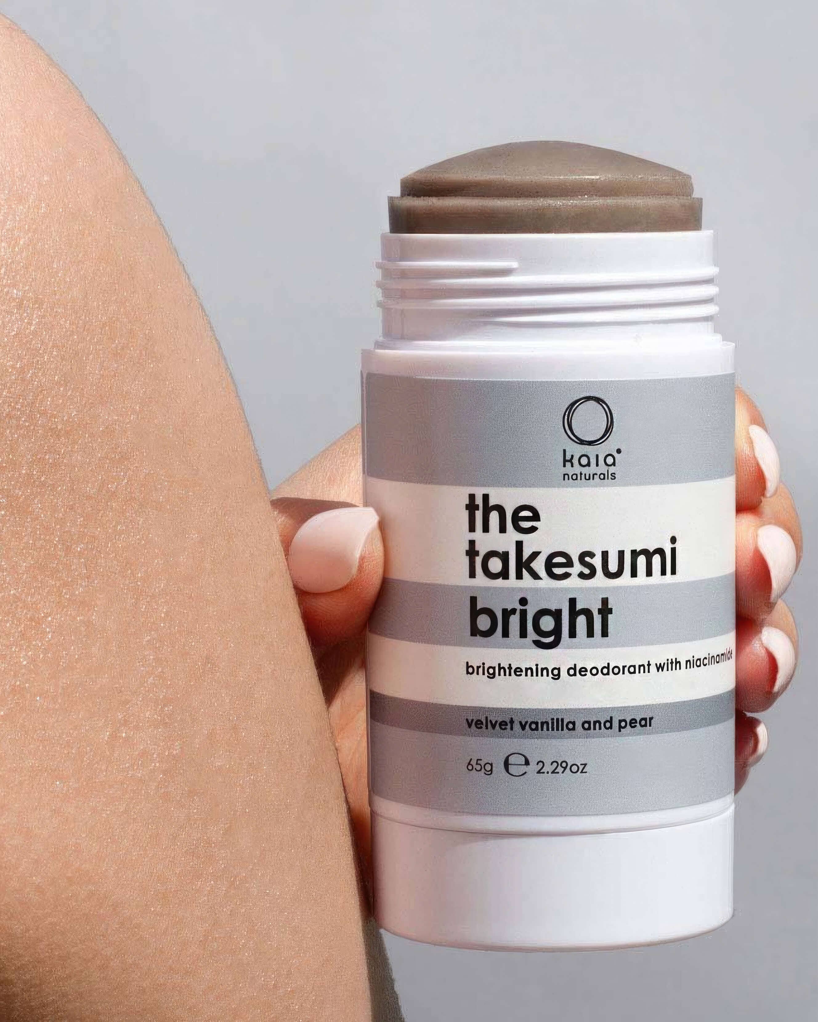 Brightening Deodorant + Body Balm with Niacinamide Velvet Vanilla and Pear - Image 4