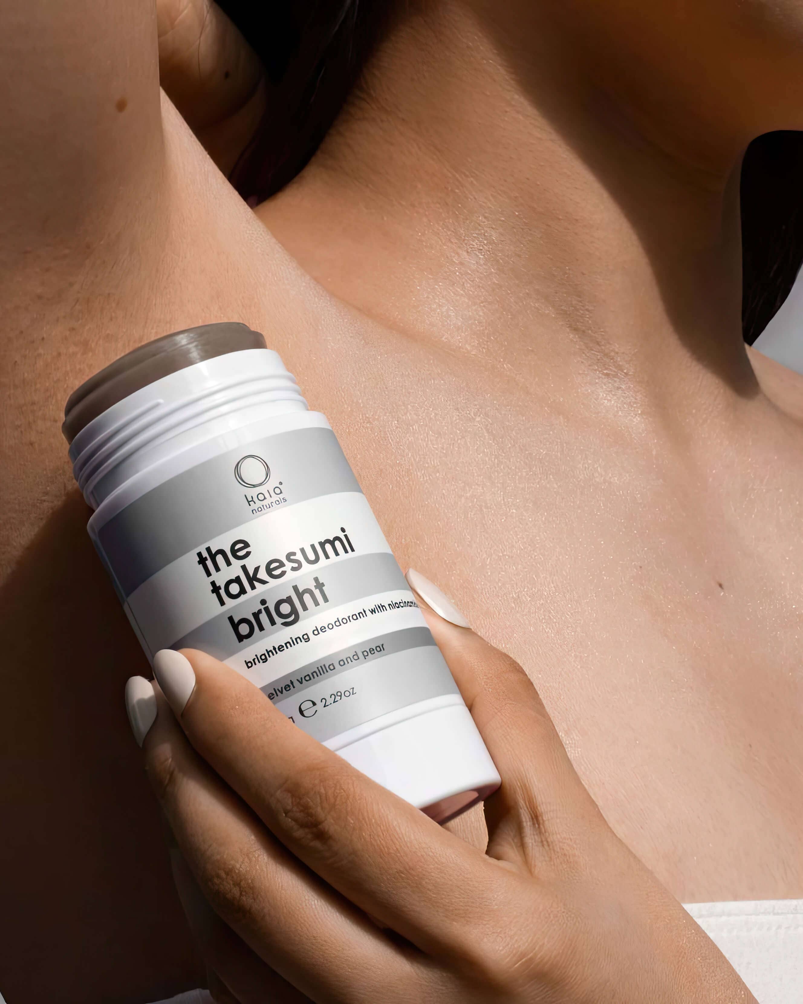 Brightening Deodorant + Body Balm with Niacinamide Velvet Vanilla and Pear - Image 5
